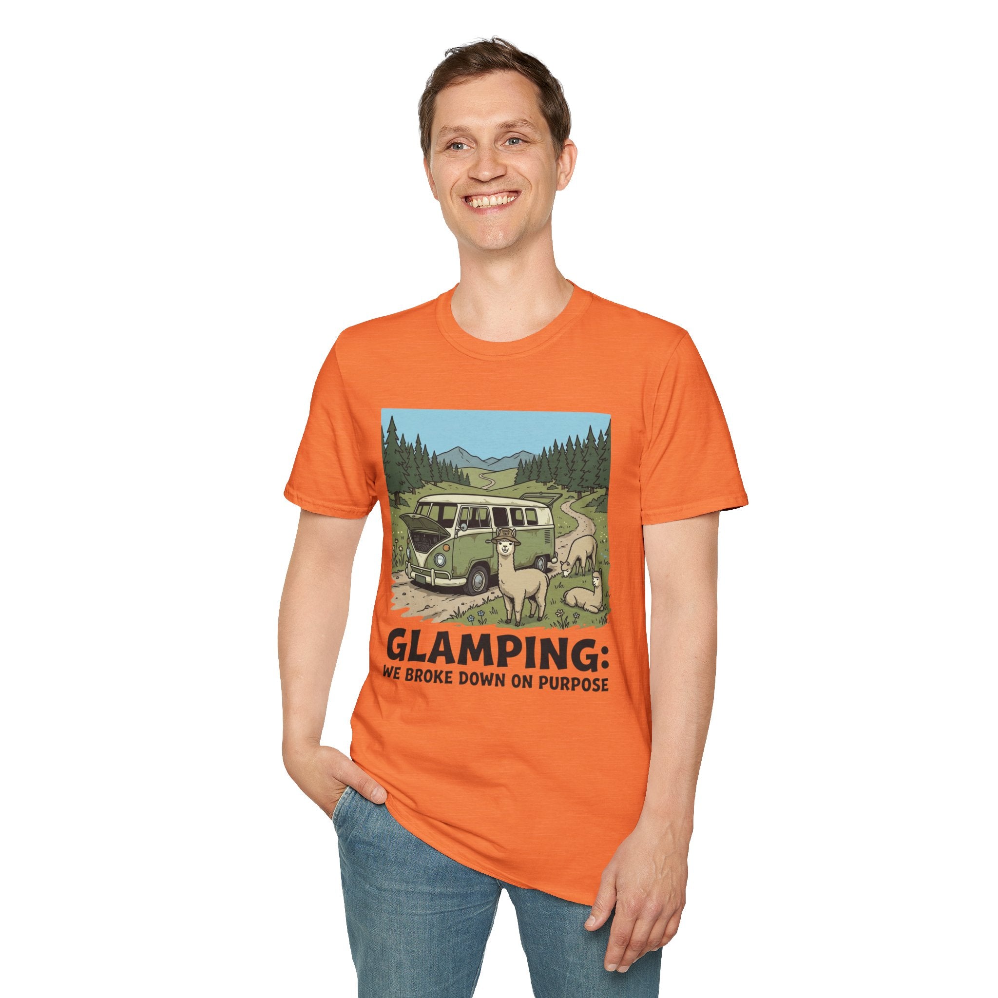 Glamping Alpacas T-Shirt