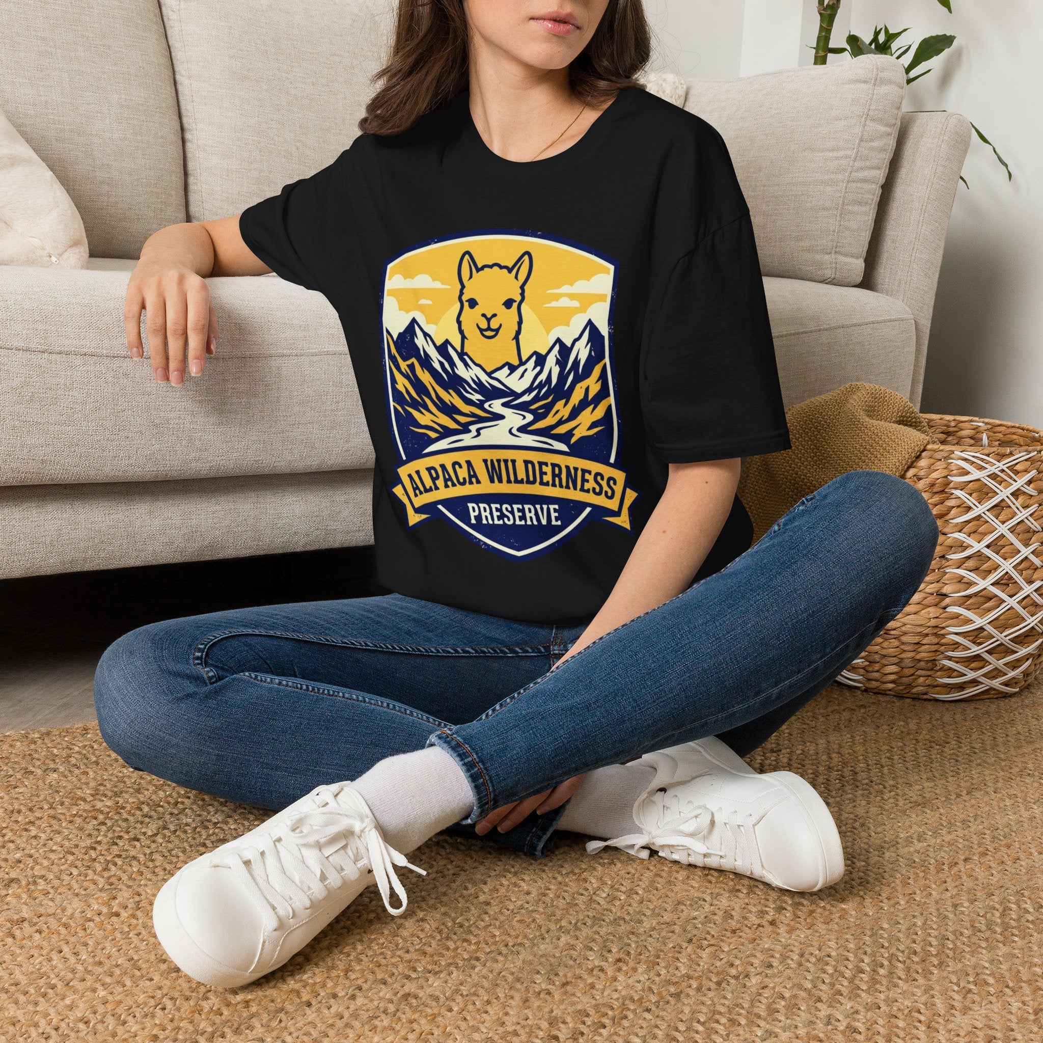 Alpaca Wilderness Preserve T-Shirt