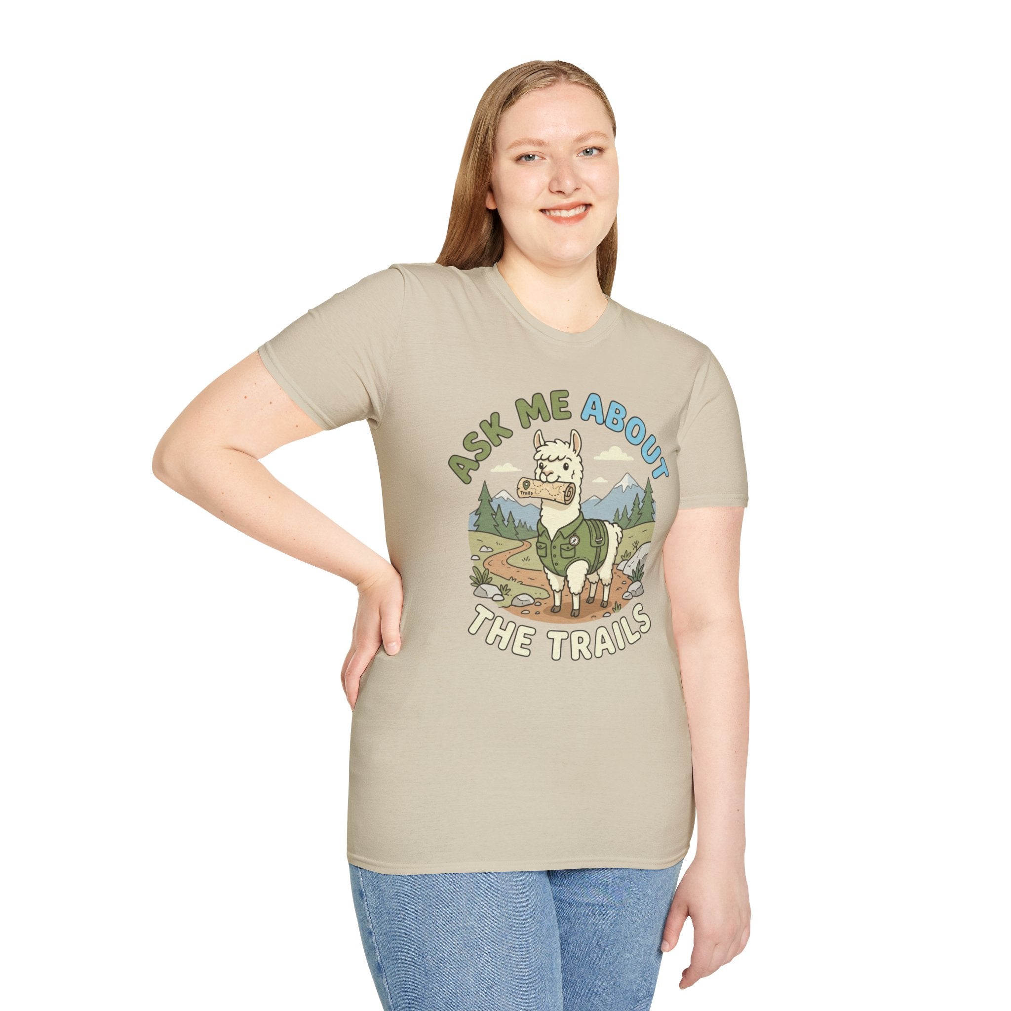 Ask Me About The Trails Alpaca T-Shirt