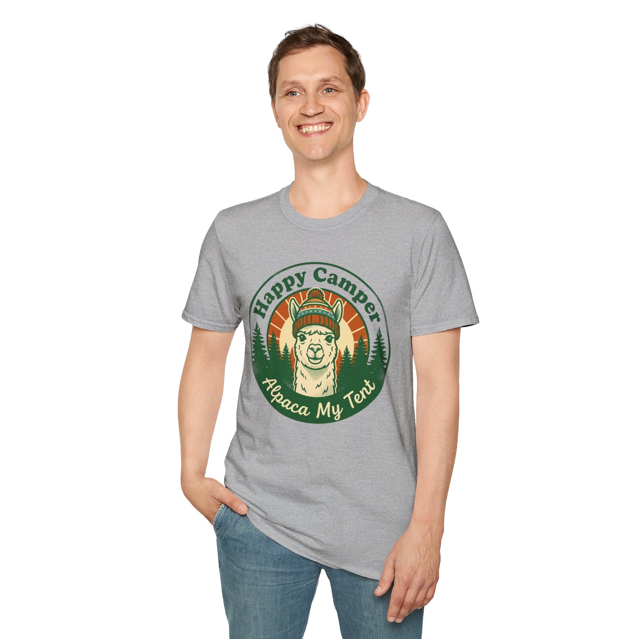 Happy Camper Alpaca T-Shirt