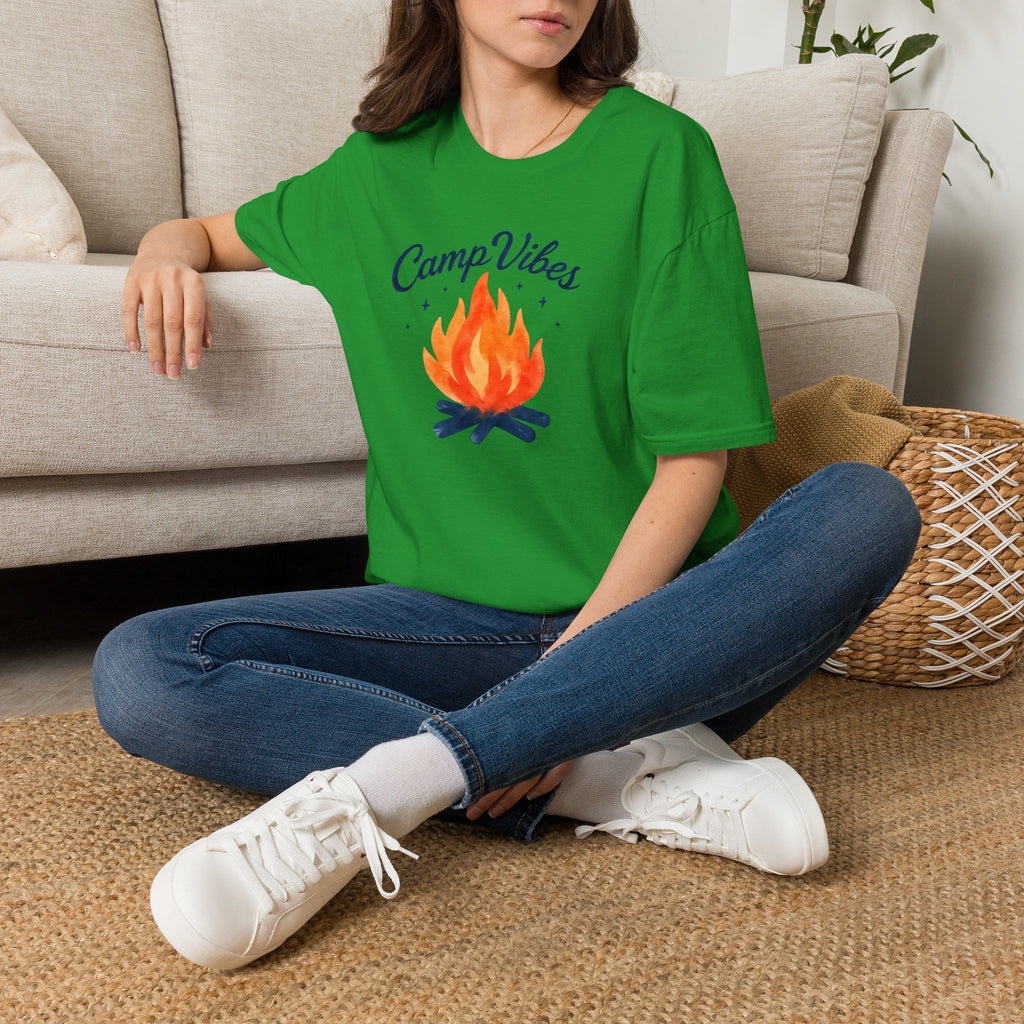 CampVibes Campfire Scene T-Shirt