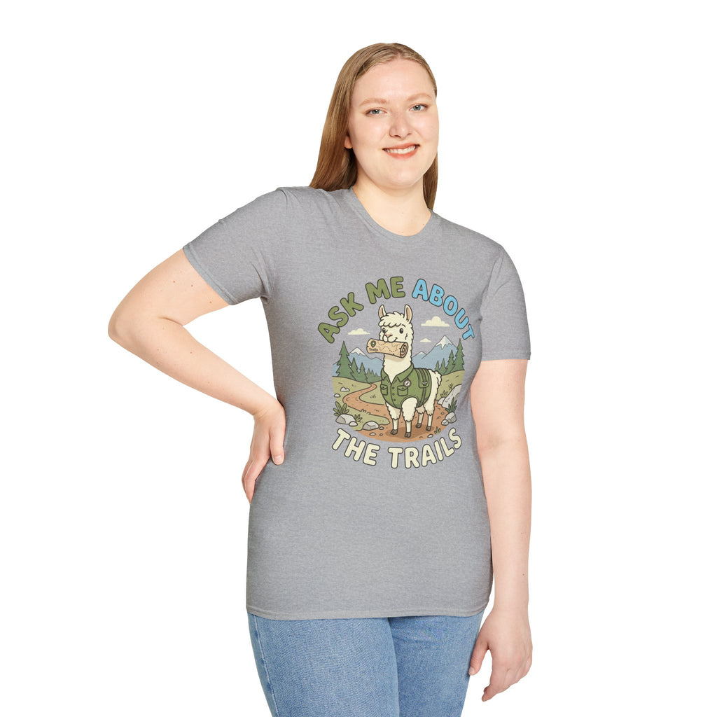 Ask Me About The Trails Alpaca T-Shirt