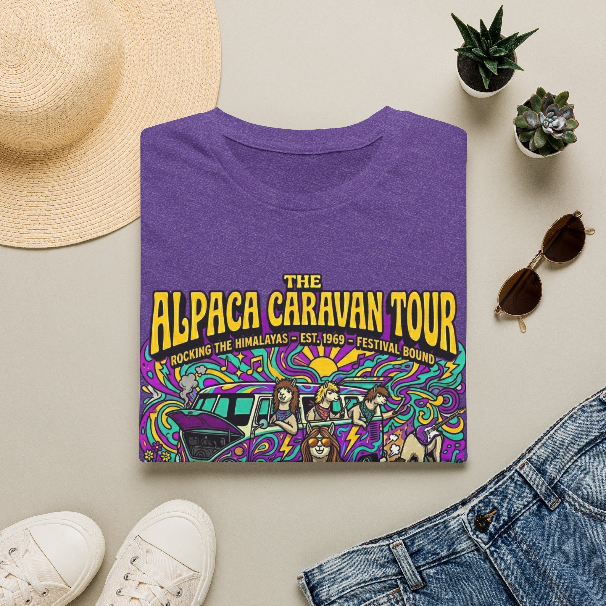 Alpaca Caravan Tour T-Shirt