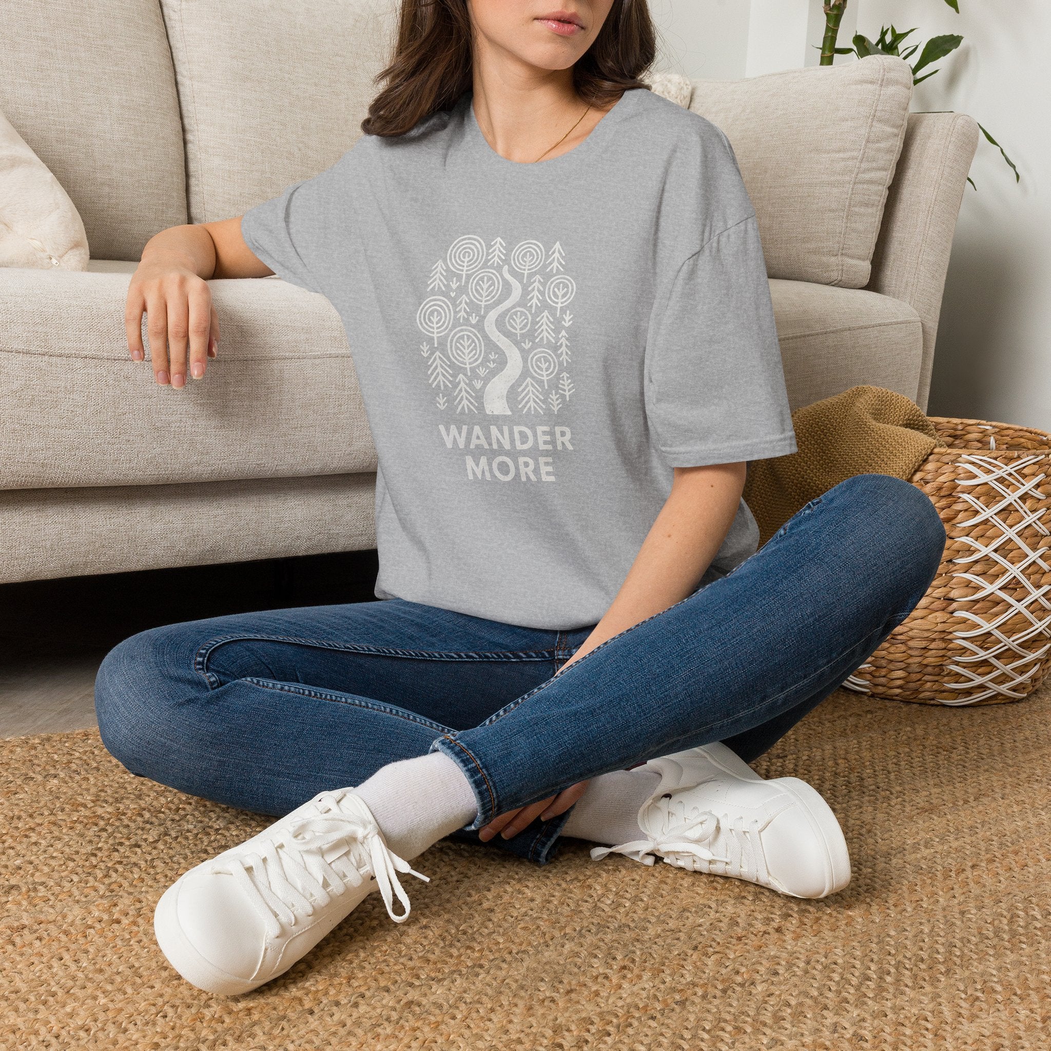 Winding Path Through Forest T-Shirt