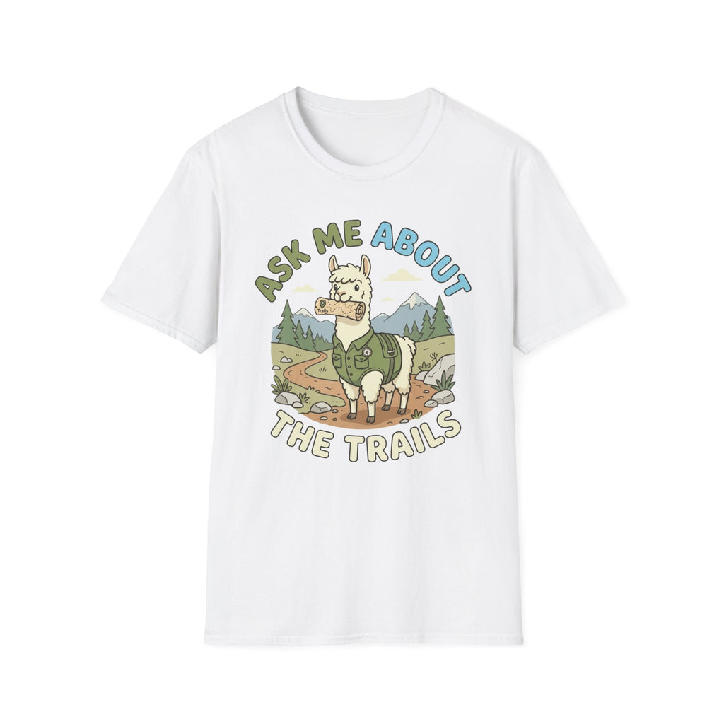 Ask Me About The Trails Alpaca T-Shirt