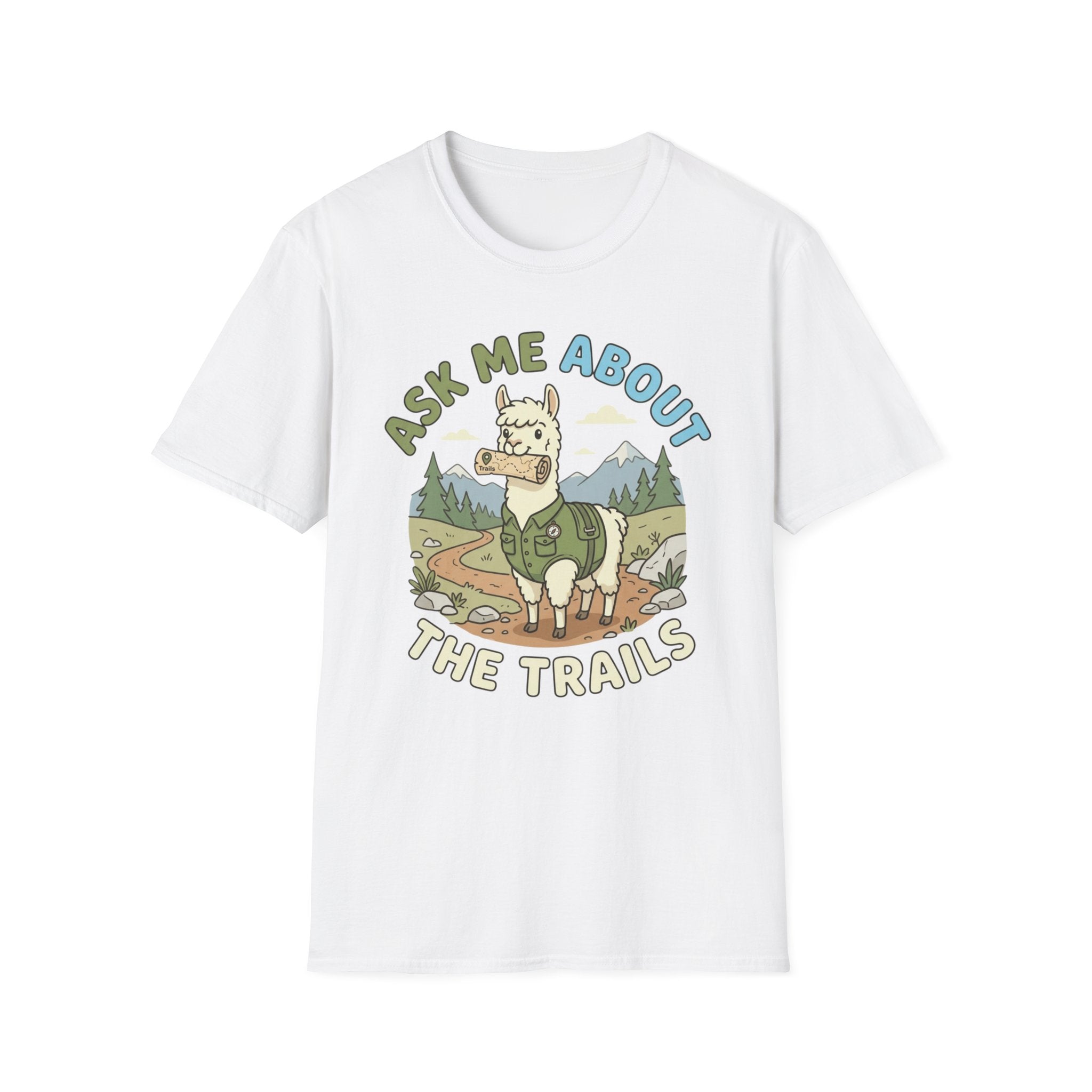 Ask Me About The Trails Alpaca T-Shirt