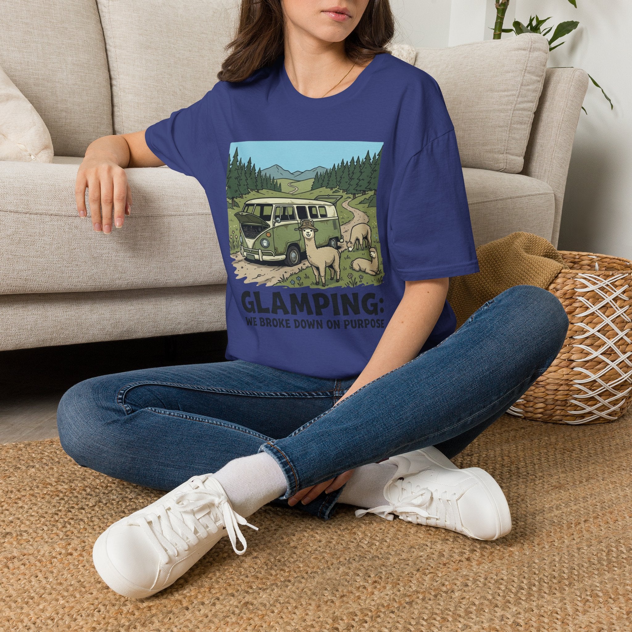 Glamping Alpacas T-Shirt