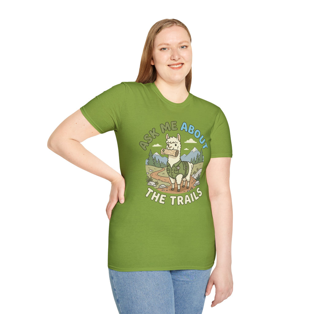 Ask Me About The Trails Alpaca T-Shirt