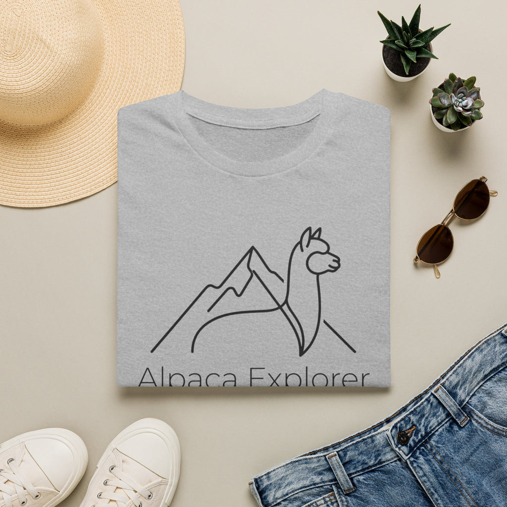 Alpaca Explorer Outline T-Shirt