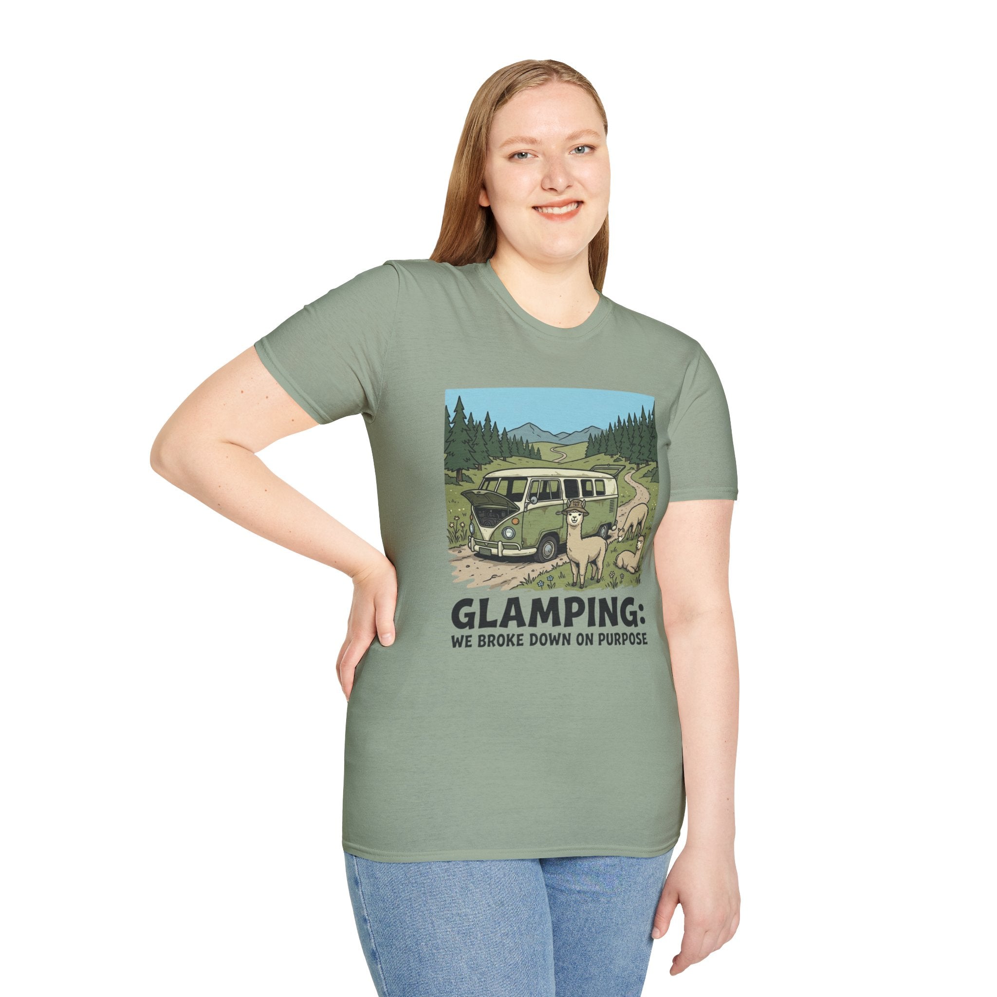 Glamping Alpacas T-Shirt