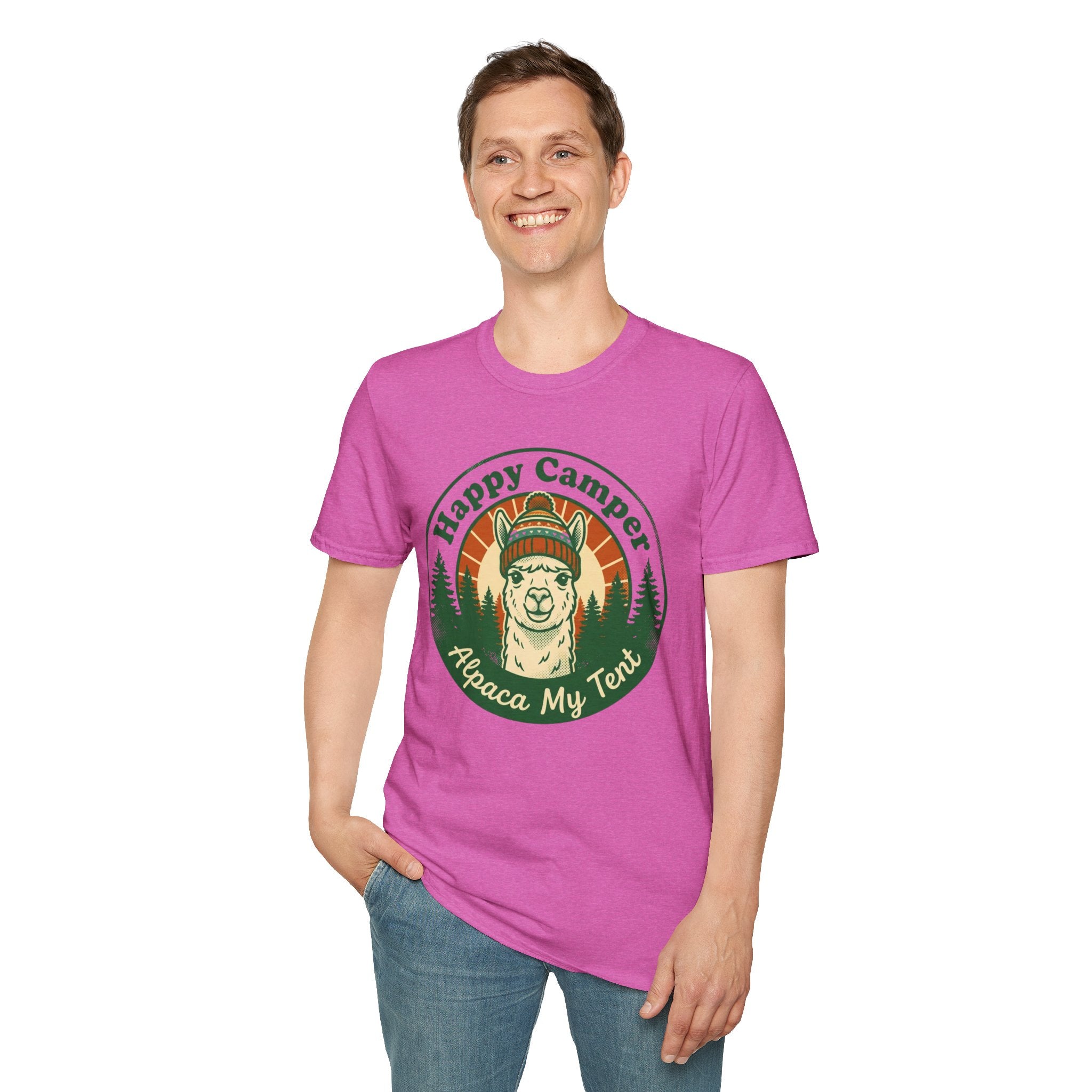 Happy Camper Alpaca T-Shirt
