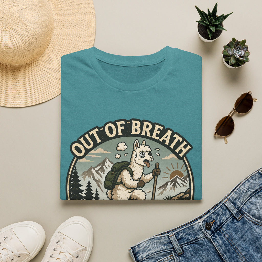 Out of Breath Hiking Club Alpaca T-Shirt