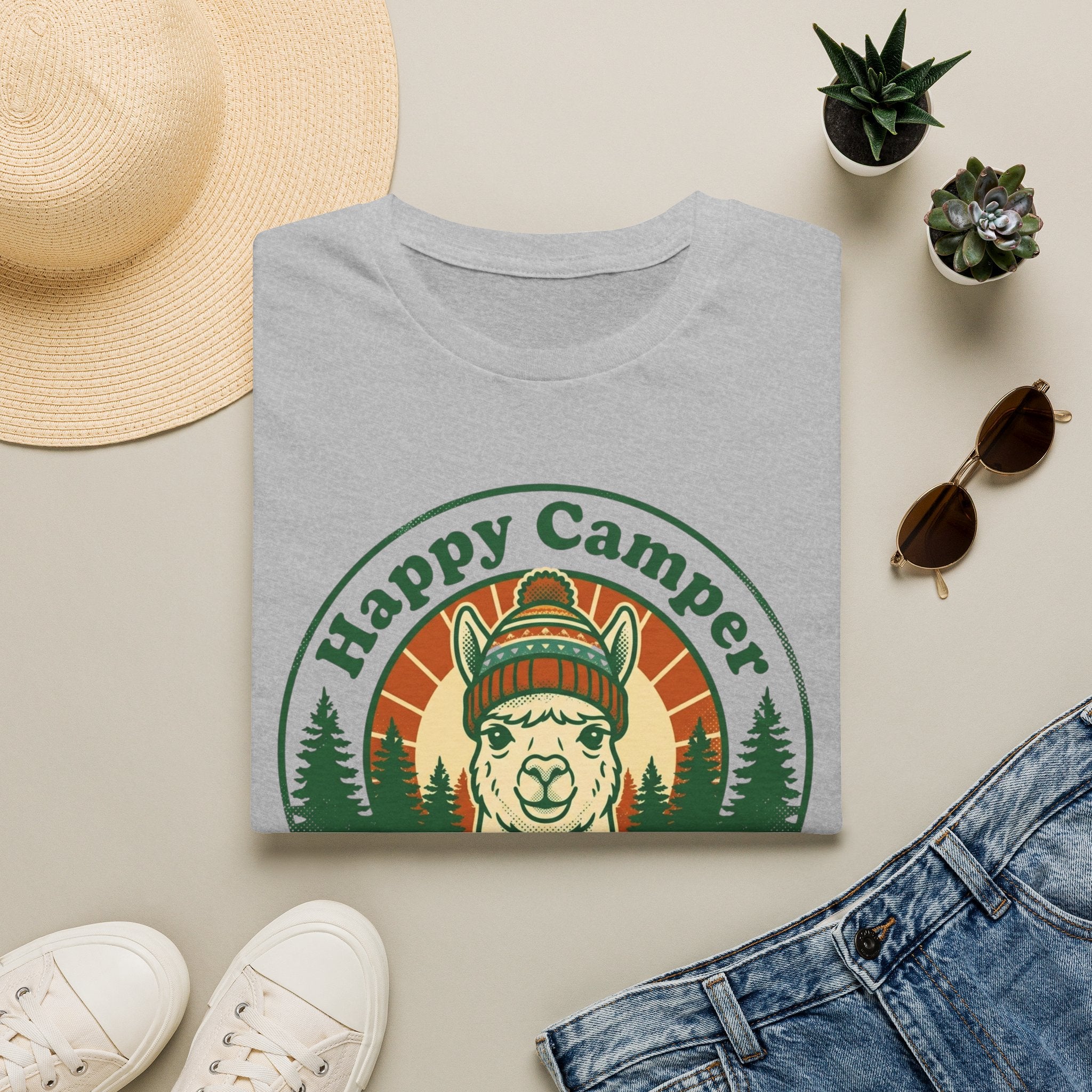 Happy Camper Alpaca T-Shirt