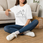 Alpaca Explorer Outline T-Shirt