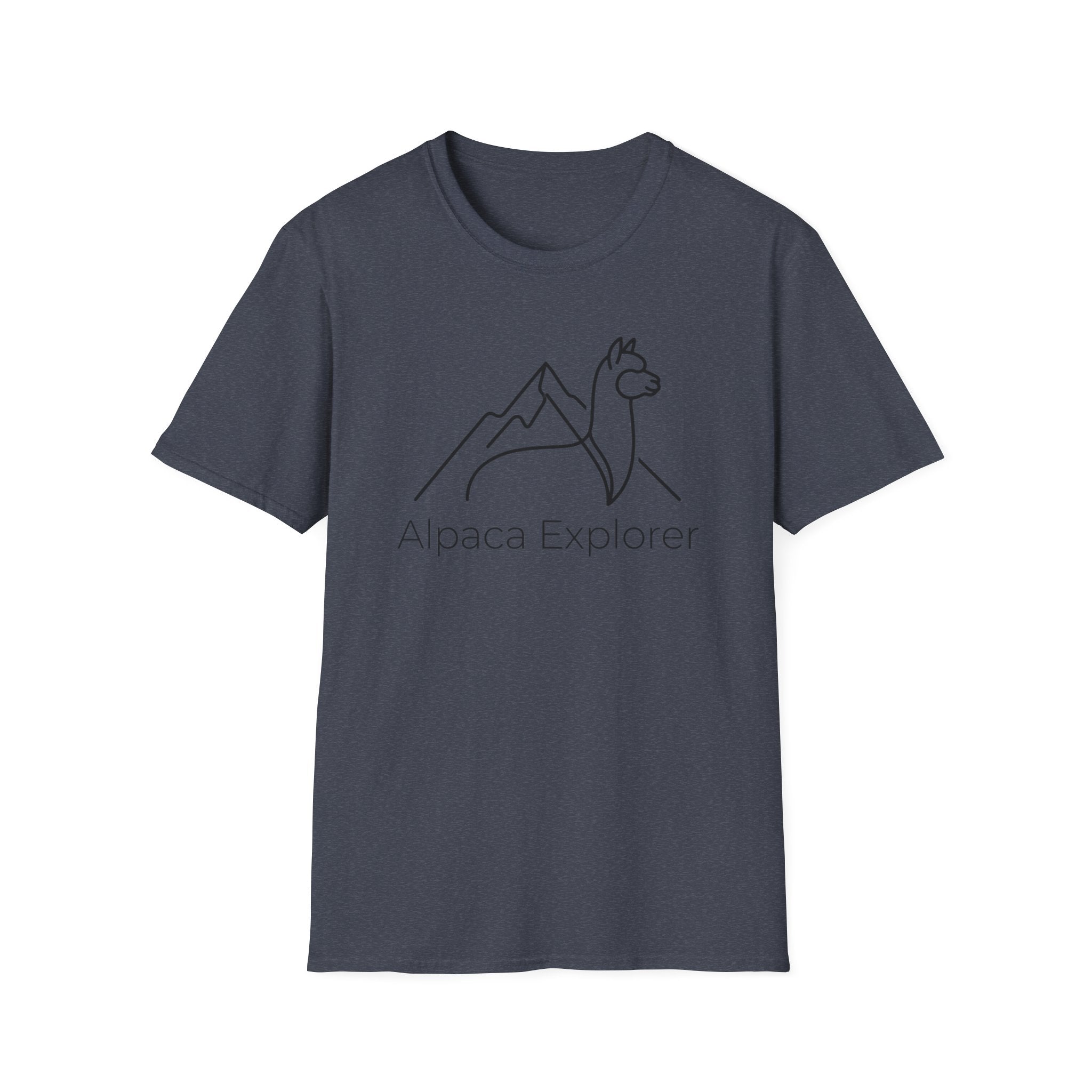 Alpaca Explorer Outline T-Shirt