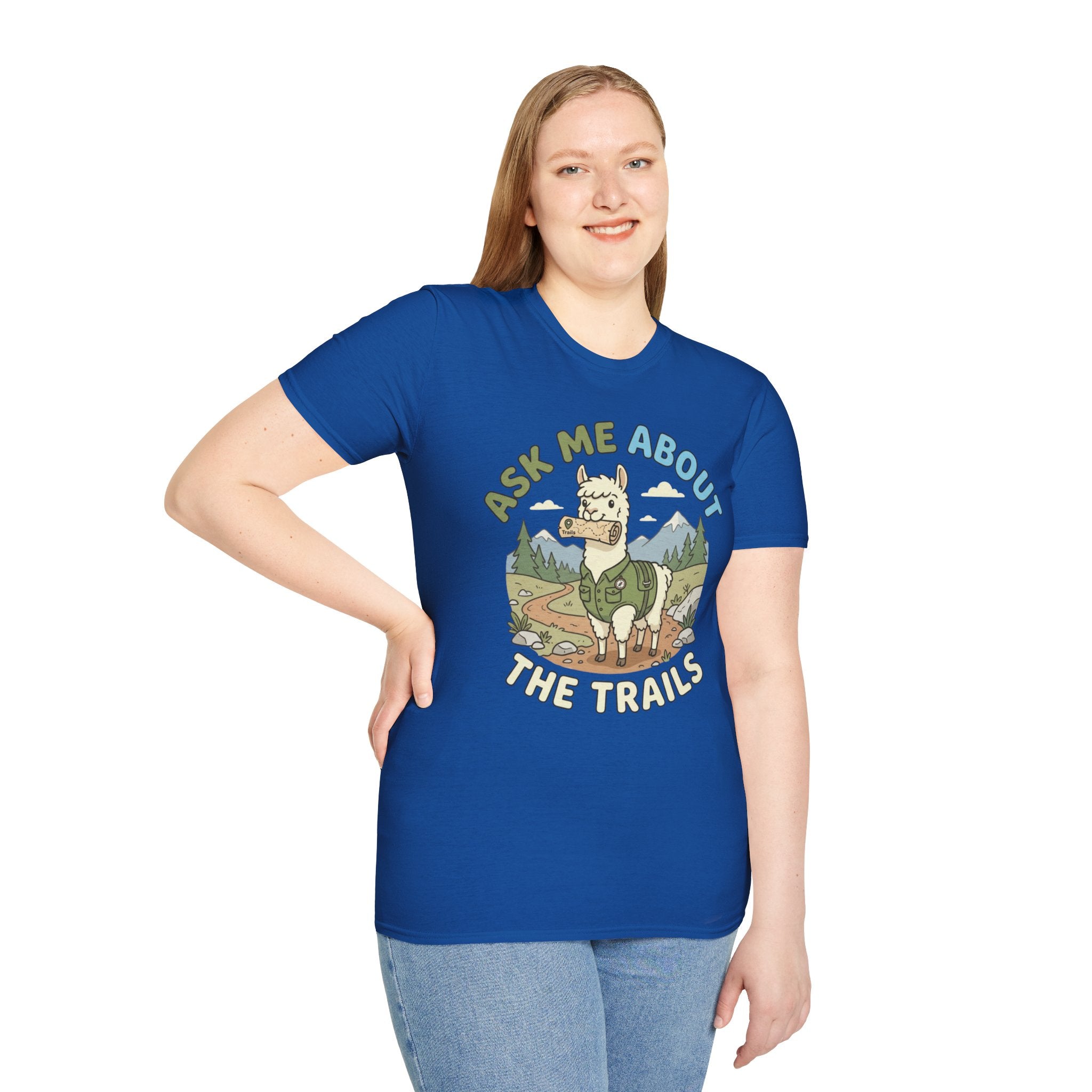 Ask Me About The Trails Alpaca T-Shirt