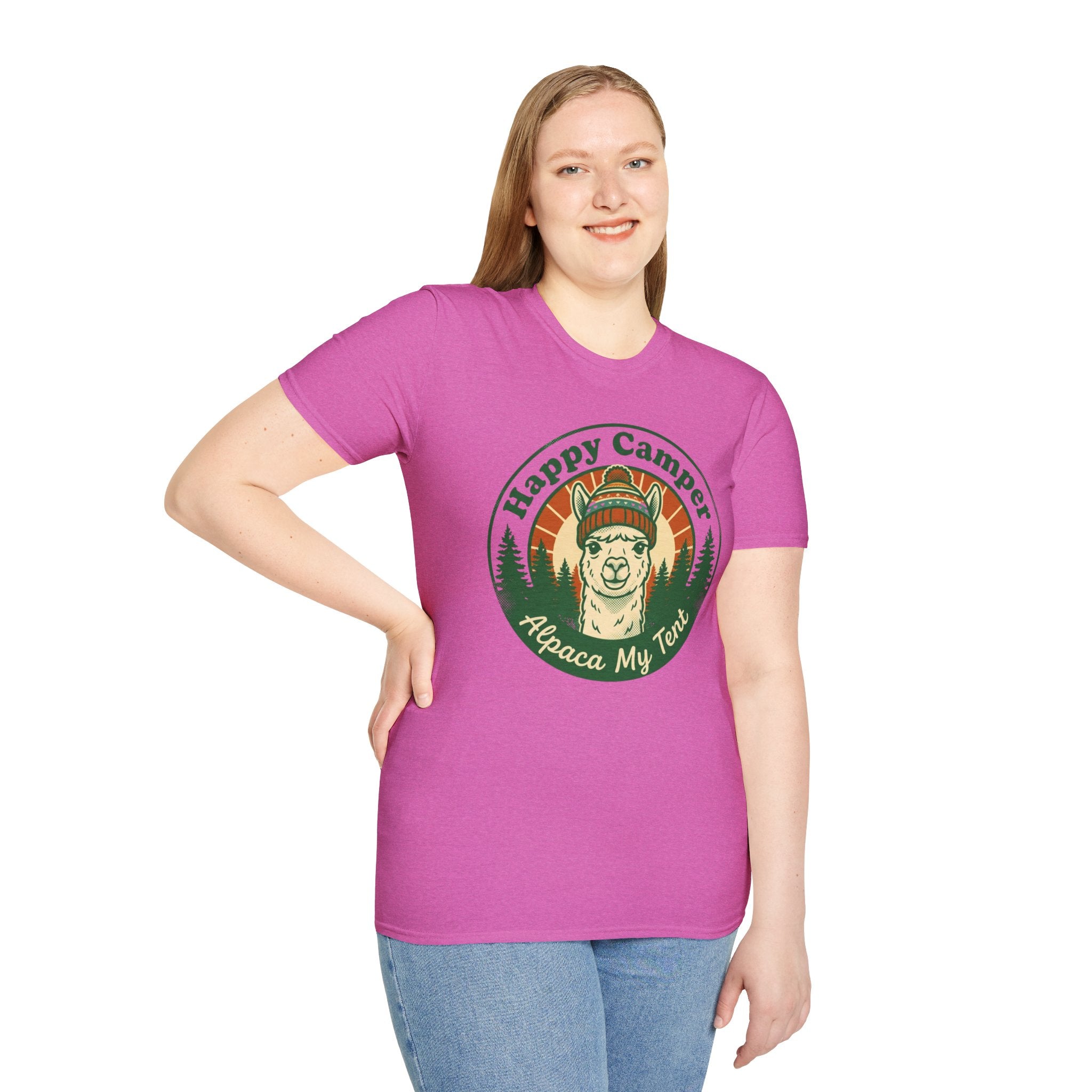 Happy Camper Alpaca T-Shirt