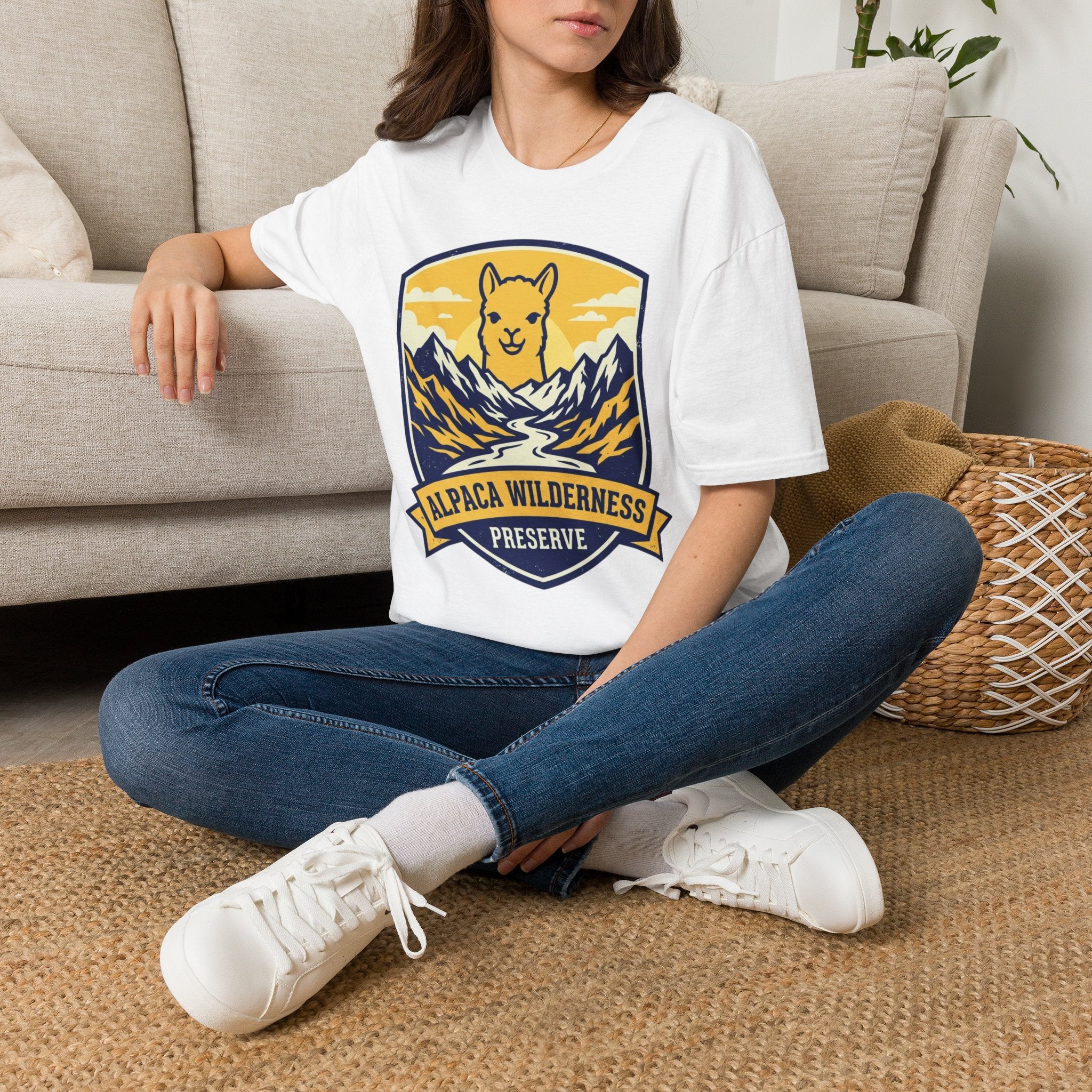 Alpaca Wilderness Preserve T-Shirt