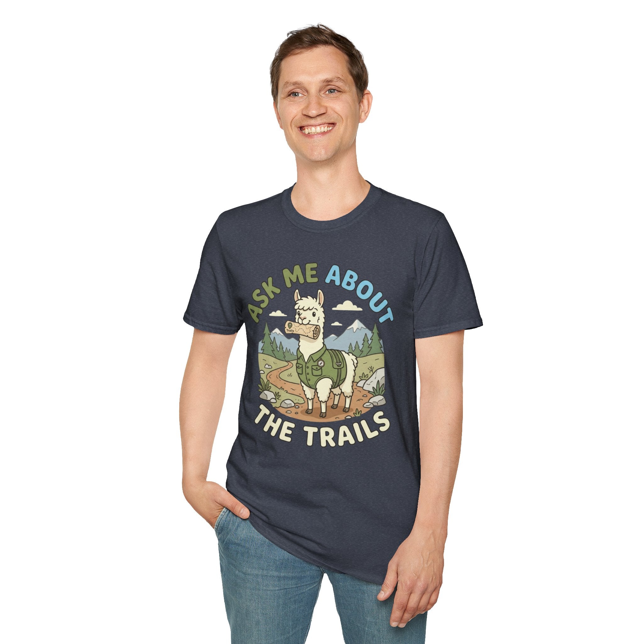 Ask Me About The Trails Alpaca T-Shirt
