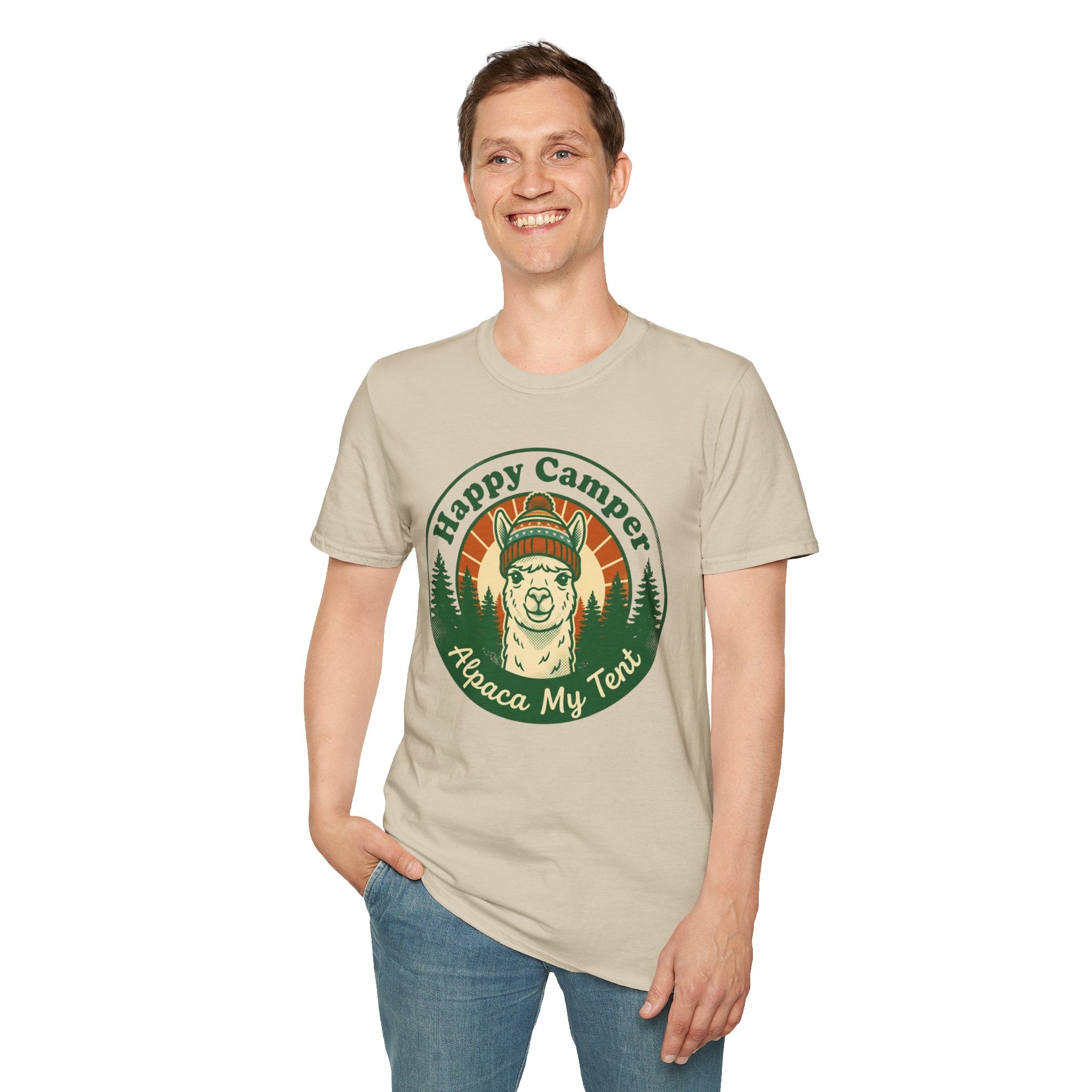 Happy Camper Alpaca T-Shirt