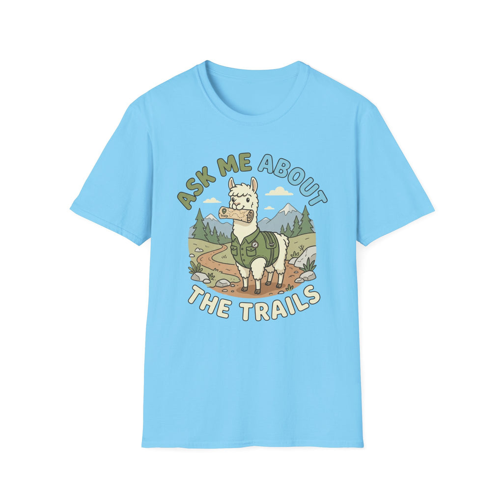 Ask Me About The Trails Alpaca T-Shirt