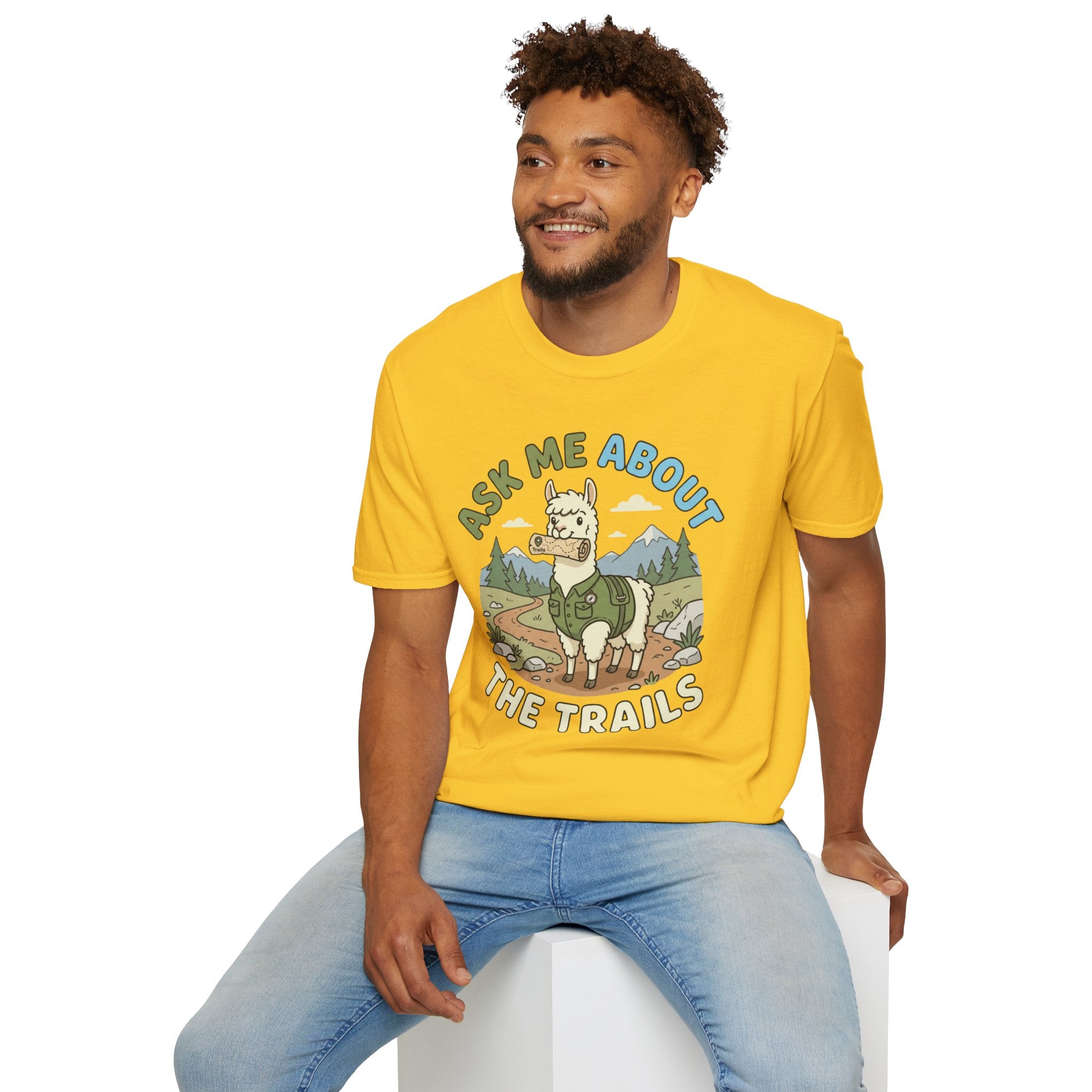 Ask Me About The Trails Alpaca T-Shirt