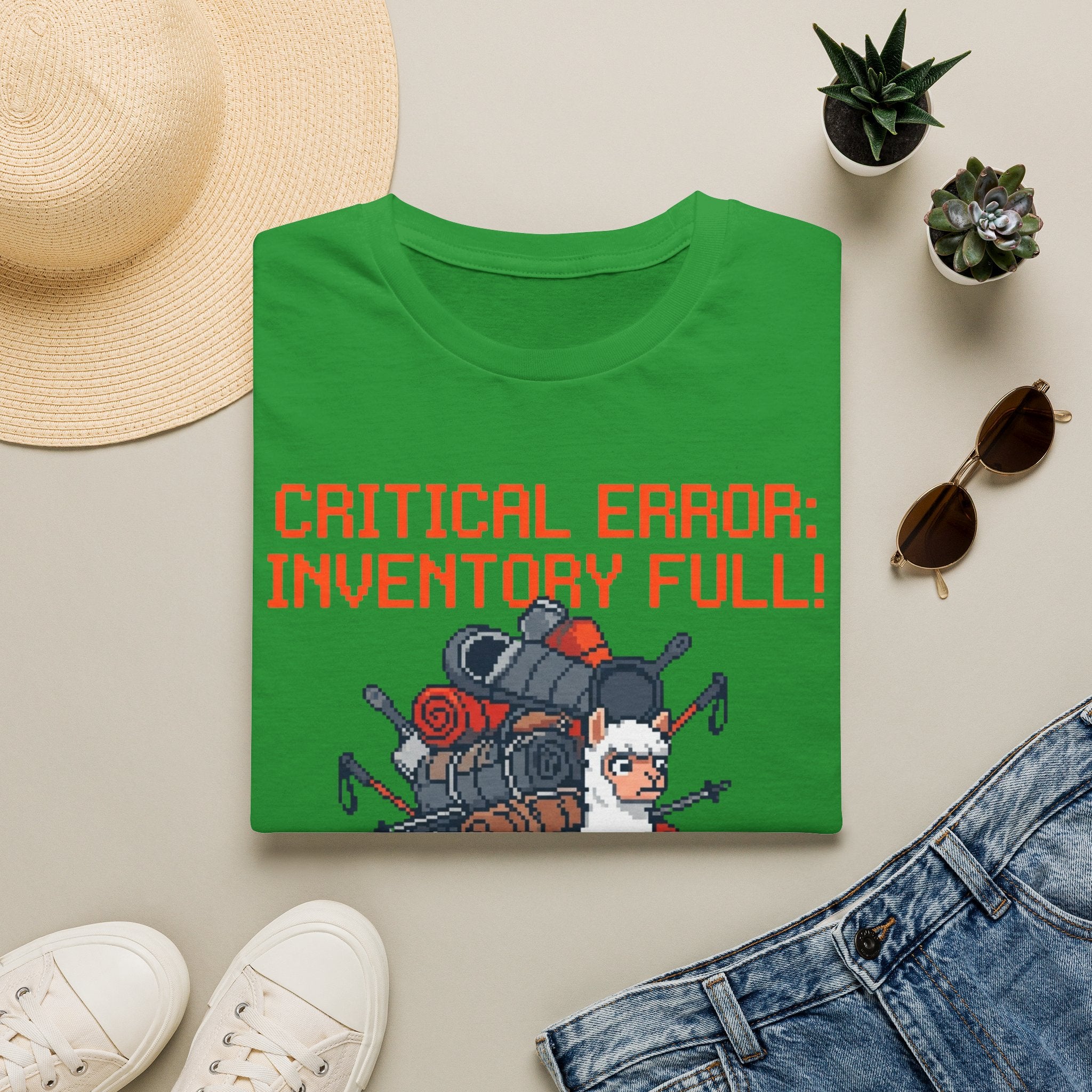 Critical Error Inventory Full T-Shirt