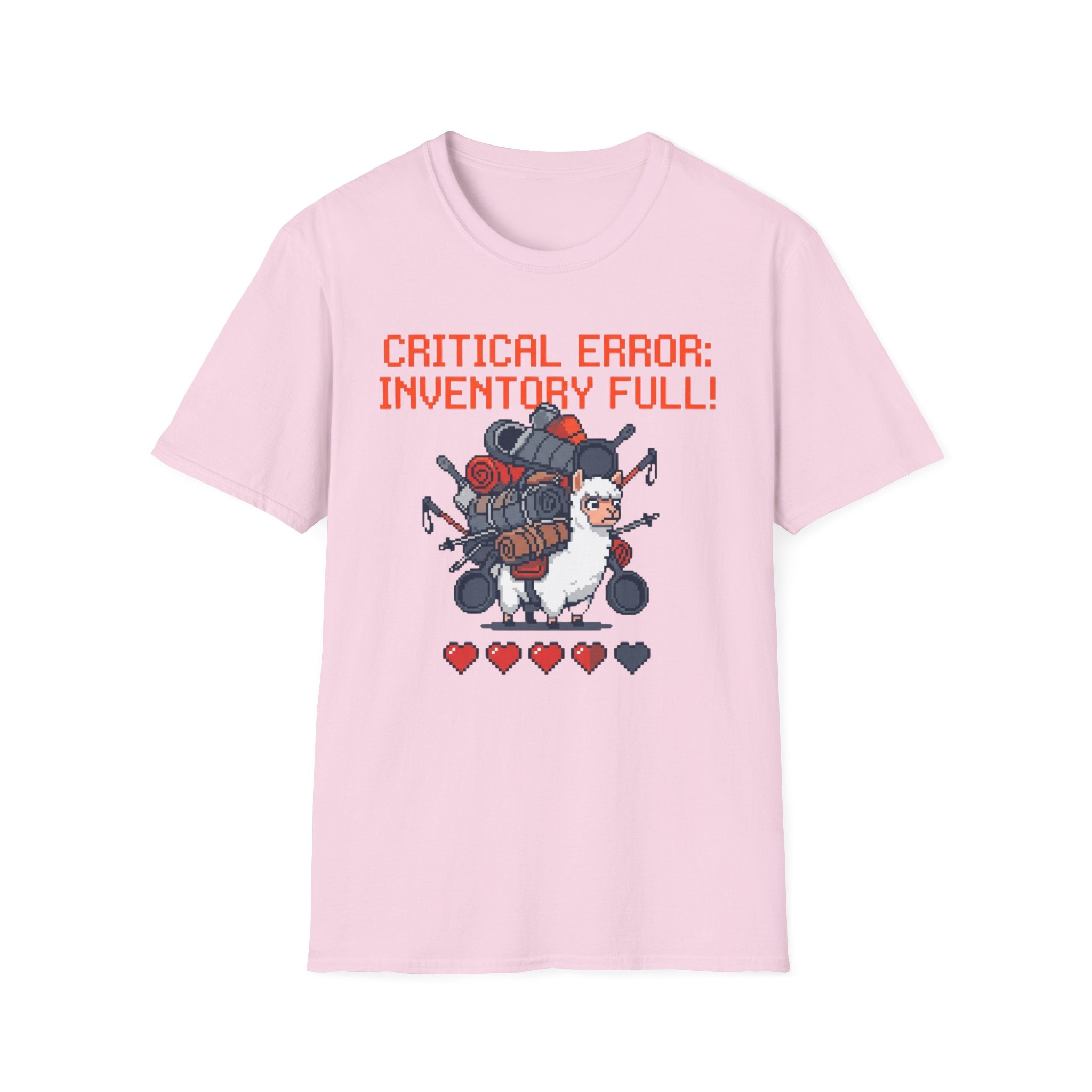 Critical Error Inventory Full T-Shirt