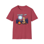 Level Up Alpaca Campfire T-Shirt