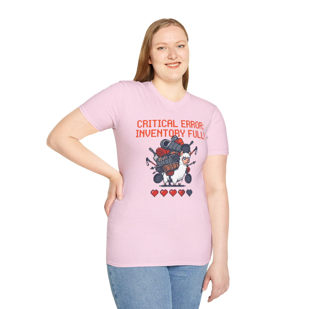 Critical Error Inventory Full T-Shirt