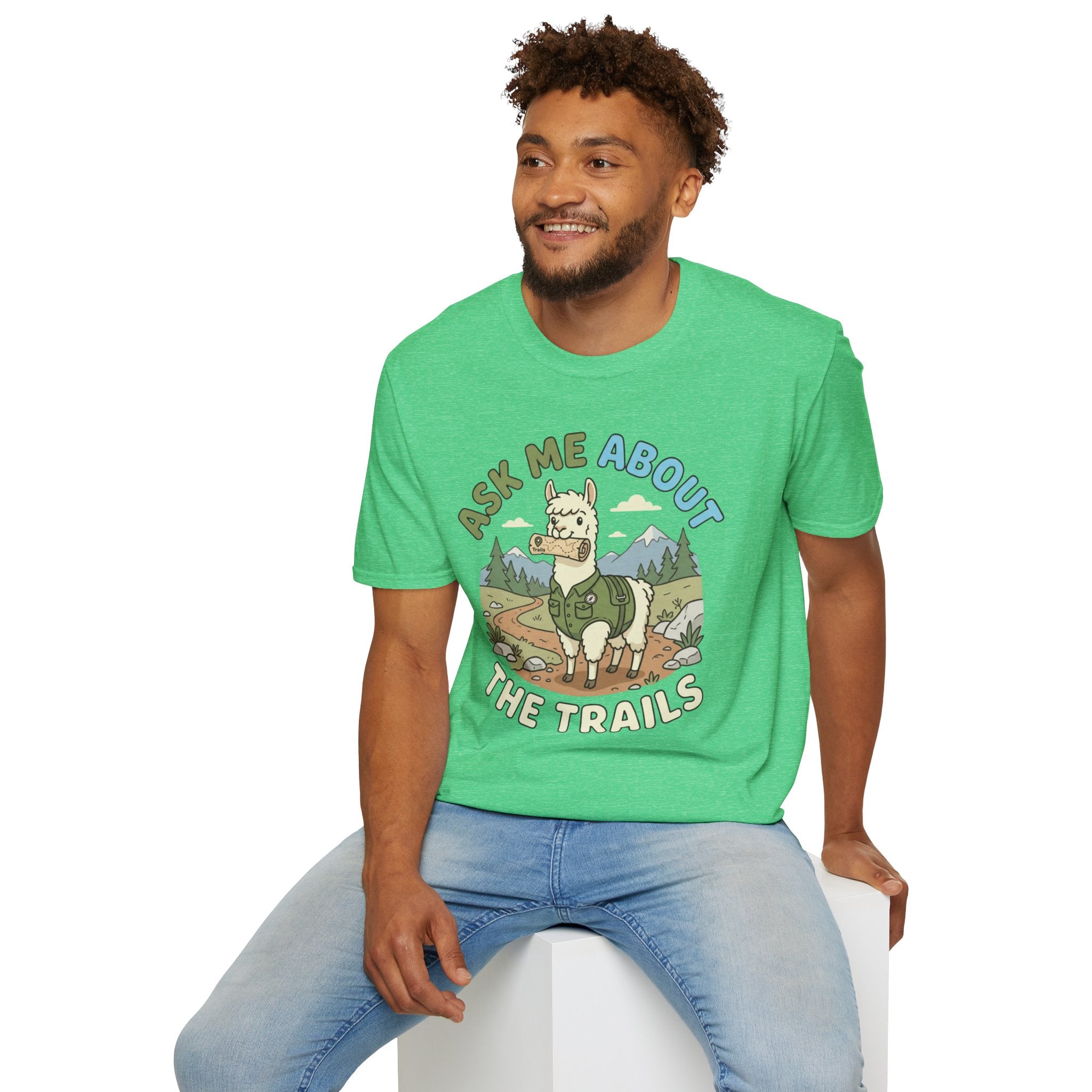 Ask Me About The Trails Alpaca T-Shirt