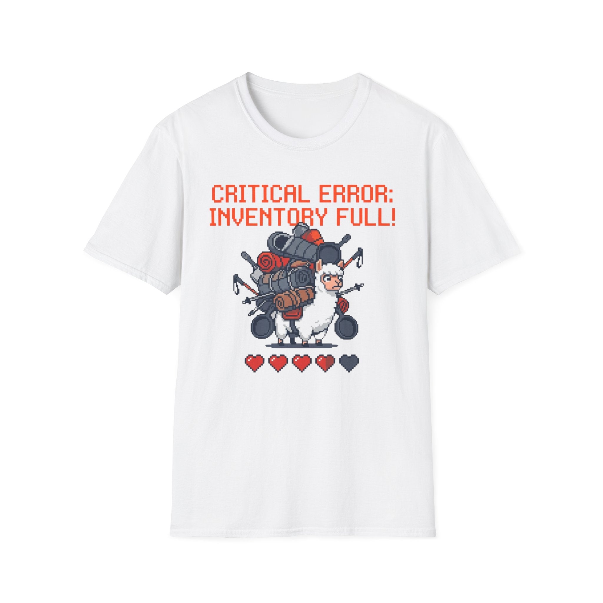 Critical Error Inventory Full T-Shirt