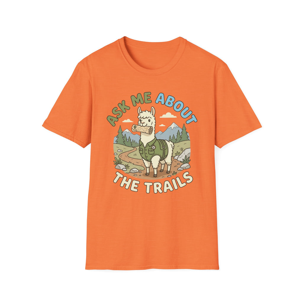 Ask Me About The Trails Alpaca T-Shirt