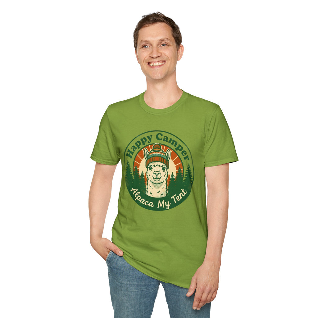 Happy Camper Alpaca T-Shirt