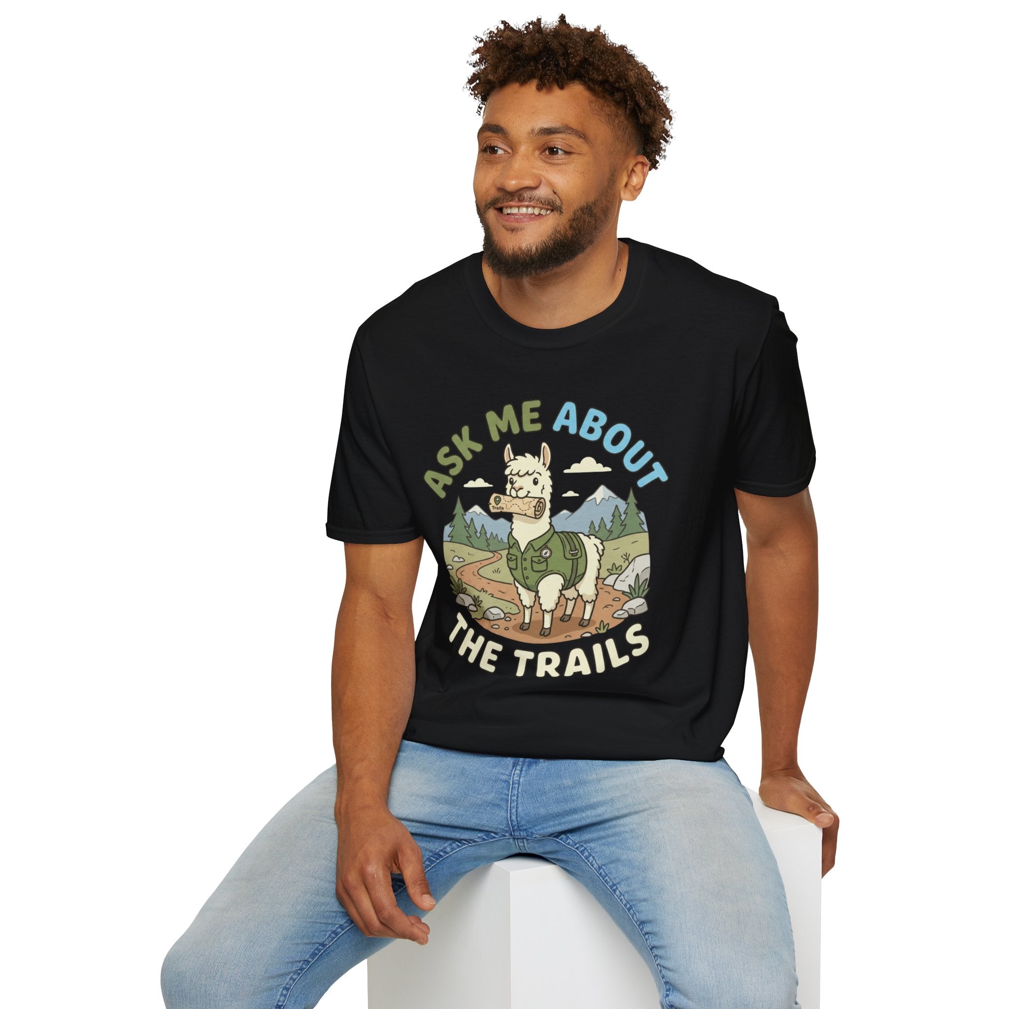 Ask Me About The Trails Alpaca T-Shirt