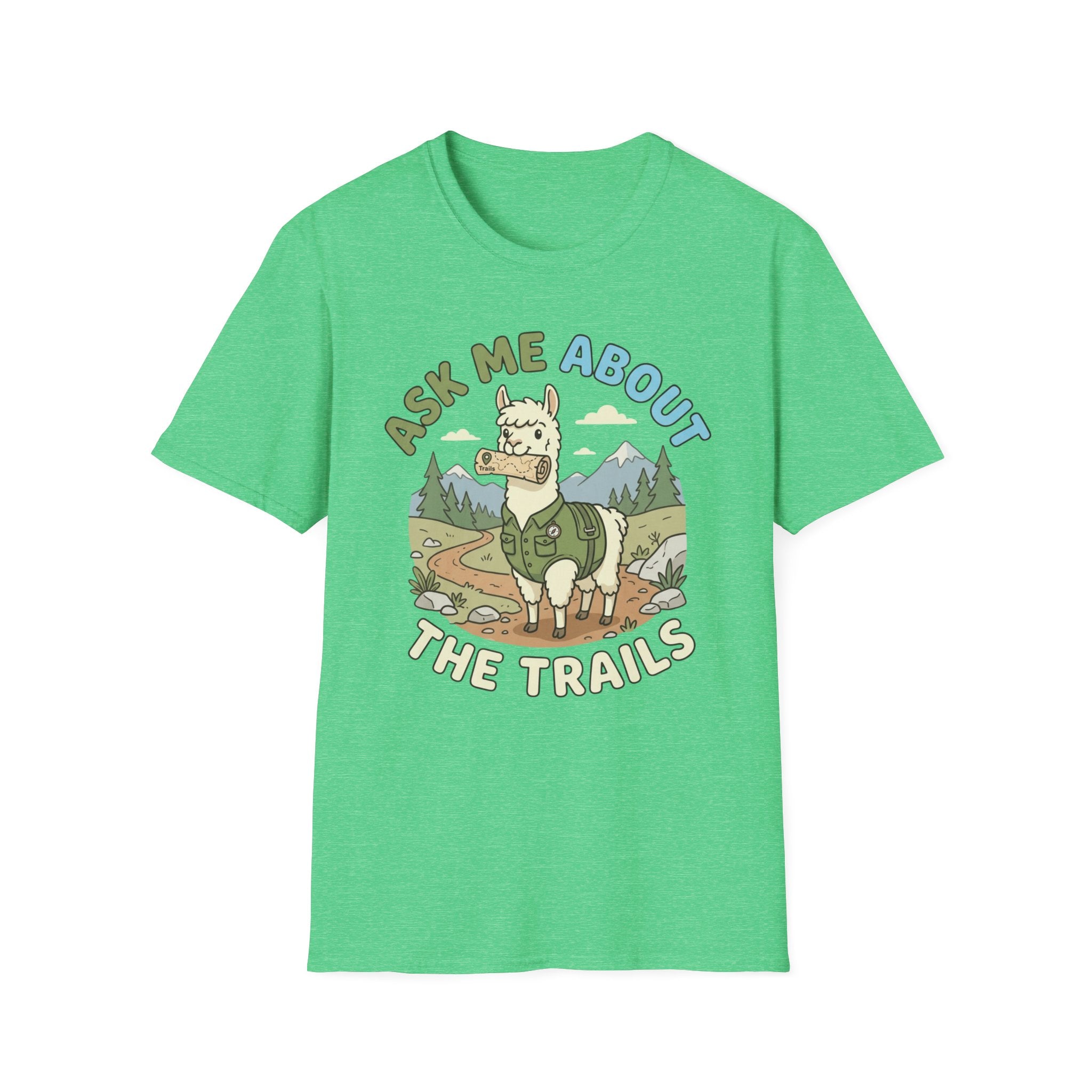 Ask Me About The Trails Alpaca T-Shirt