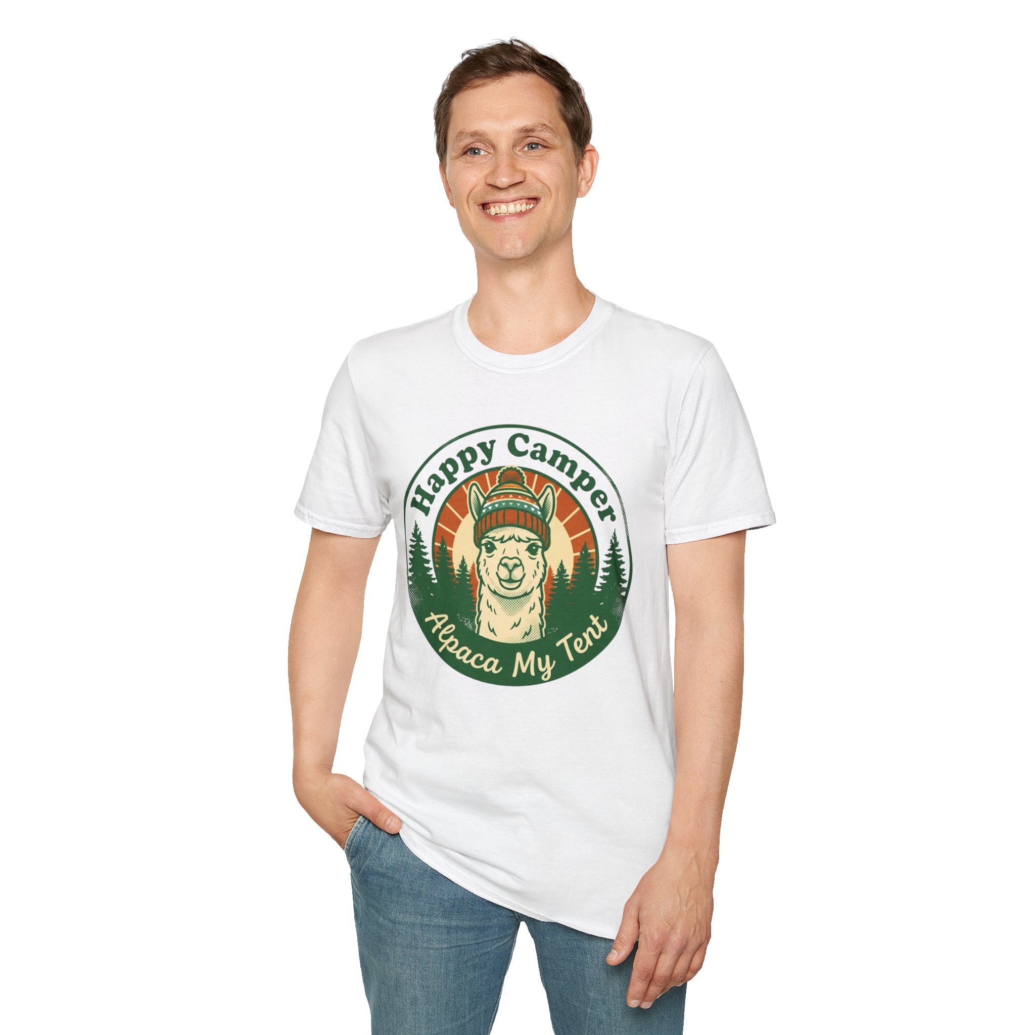 Happy Camper Alpaca T-Shirt
