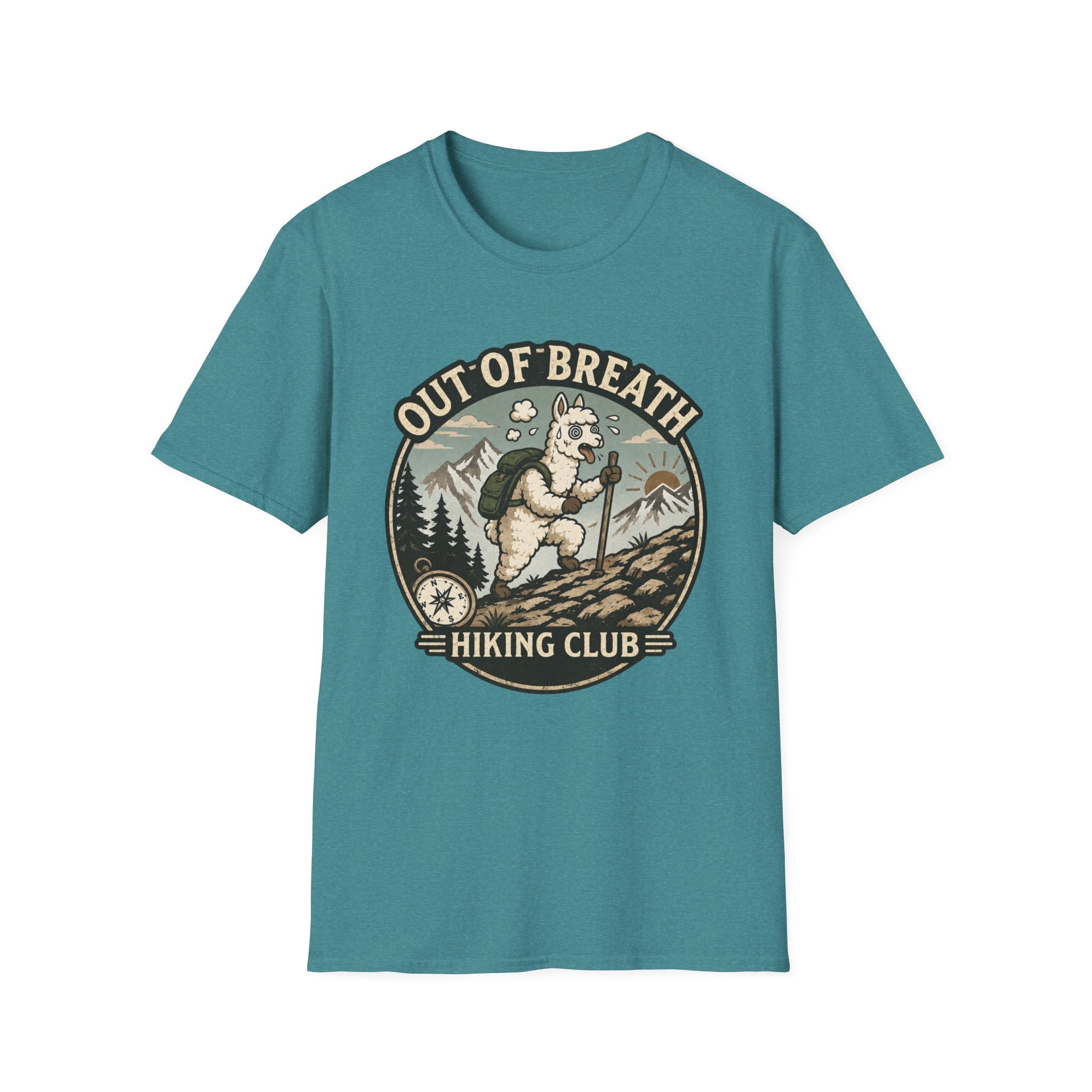 Out of Breath Hiking Club Alpaca T-Shirt