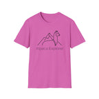 Alpaca Explorer Outline T-Shirt