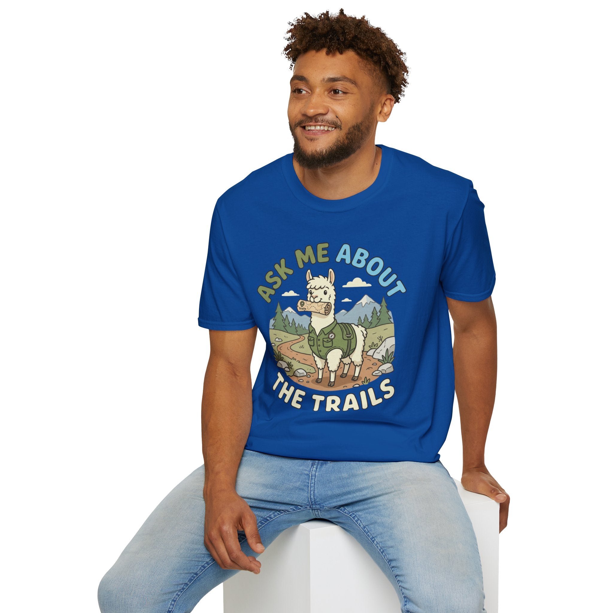 Ask Me About The Trails Alpaca T-Shirt