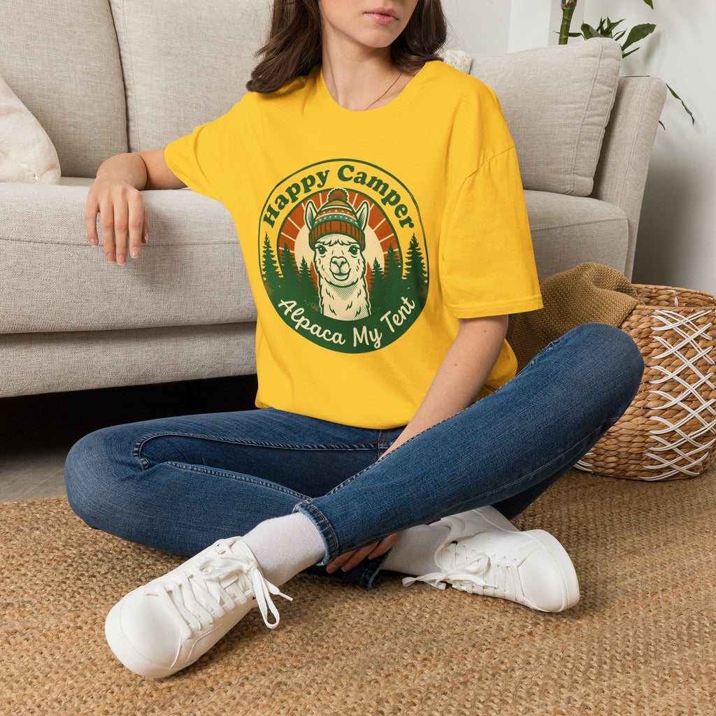 Happy Camper Alpaca T-Shirt