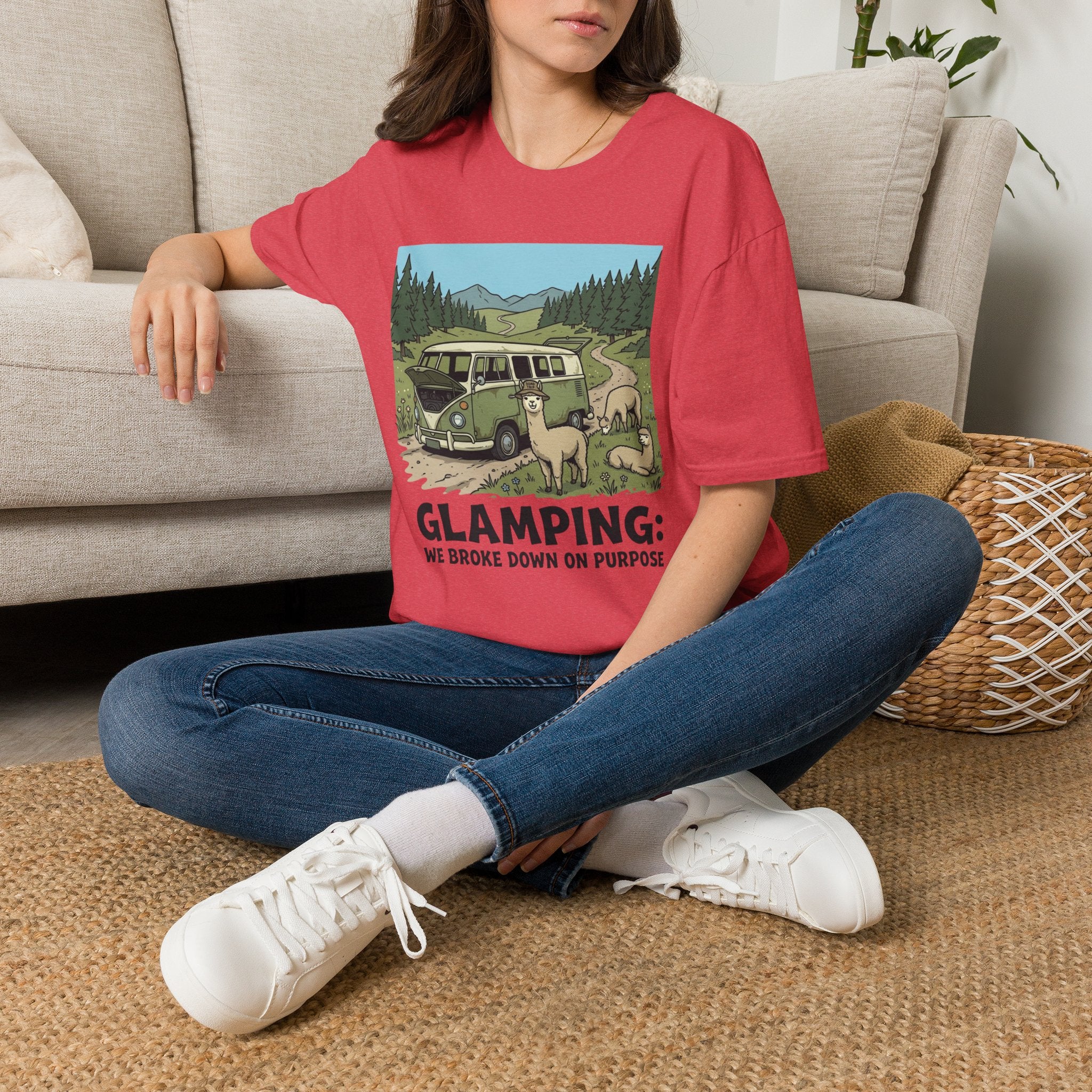 Glamping Alpacas T-Shirt