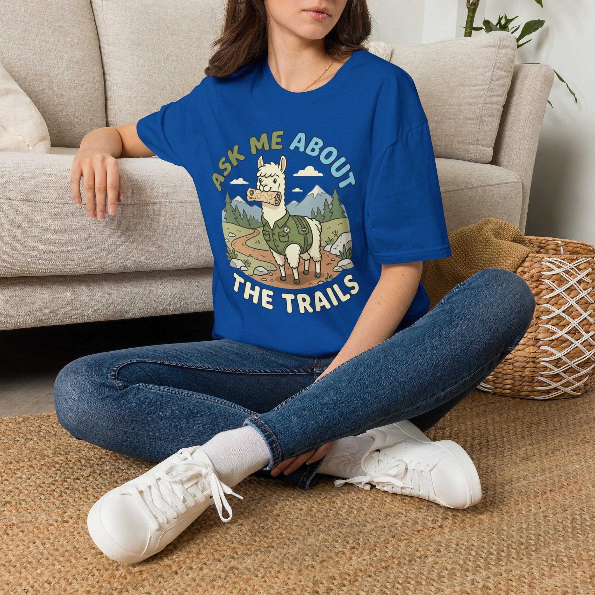 Ask Me About The Trails Alpaca T-Shirt