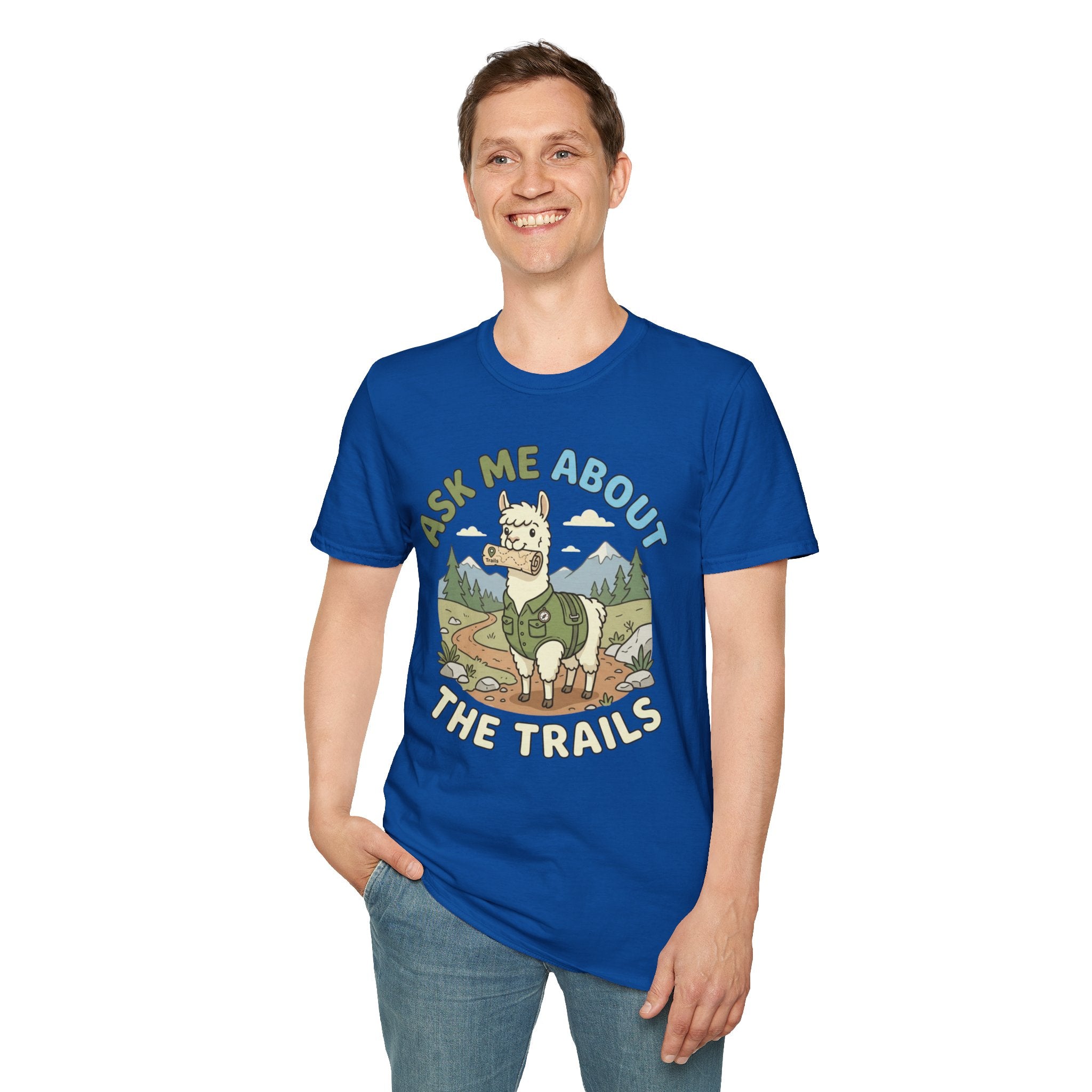 Ask Me About The Trails Alpaca T-Shirt