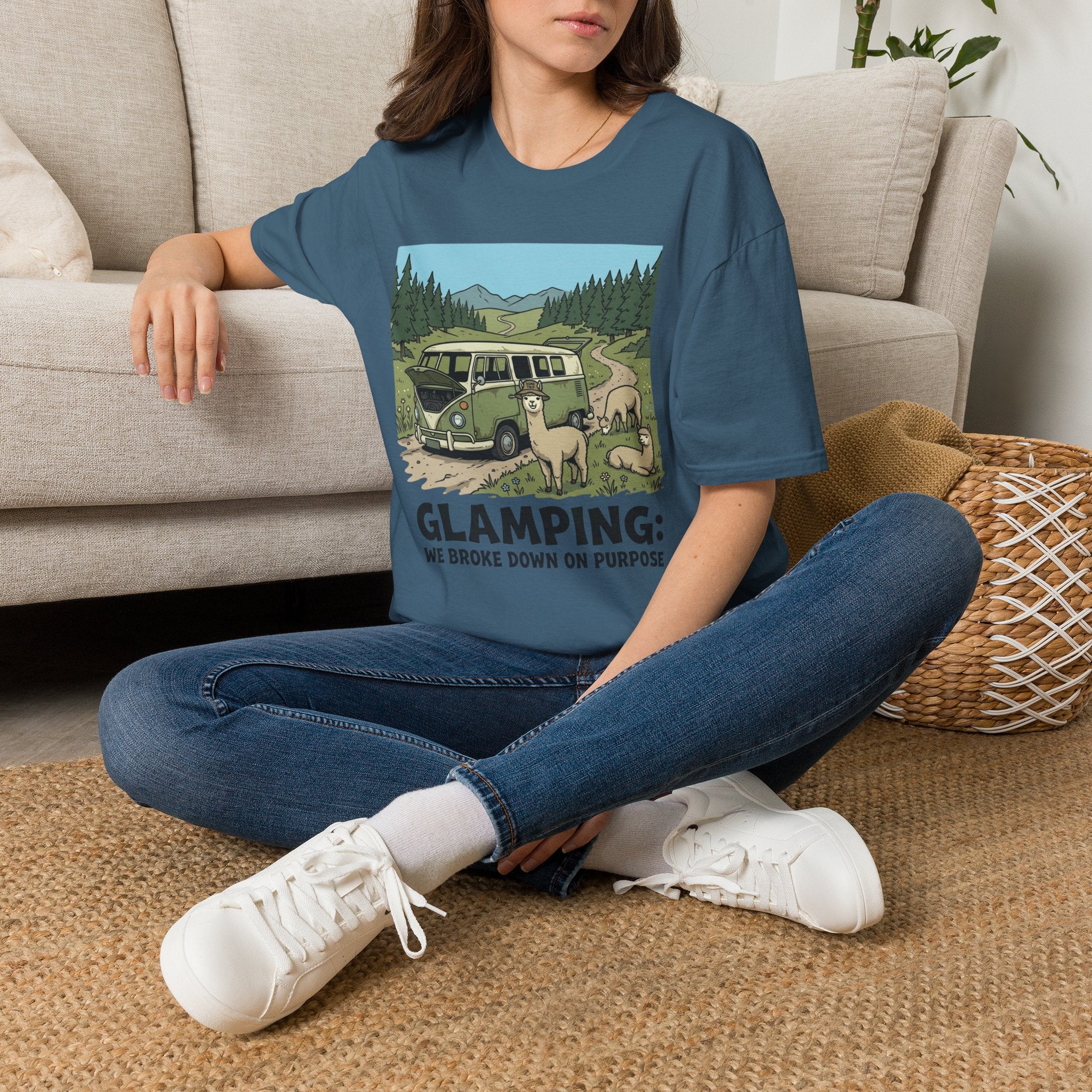 Glamping Alpacas T-Shirt
