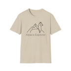 Alpaca Explorer Outline T-Shirt