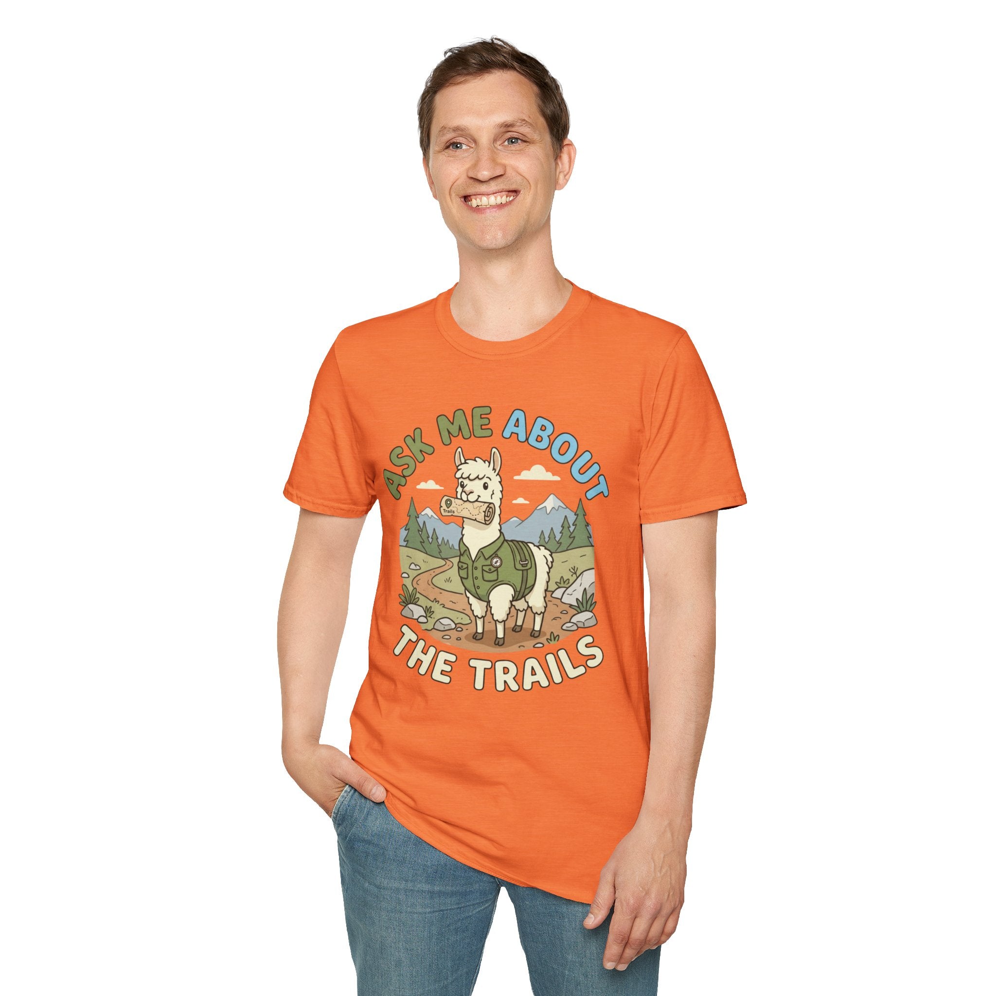 Ask Me About The Trails Alpaca T-Shirt