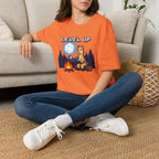 Level Up Alpaca Campfire T-Shirt
