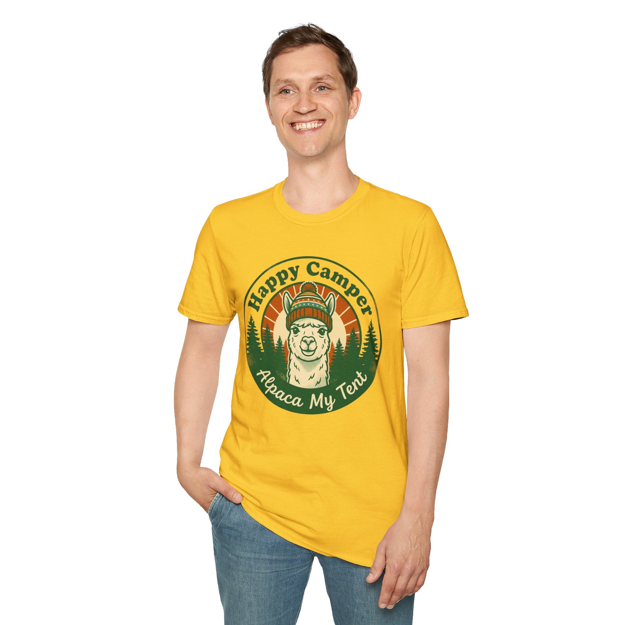Happy Camper Alpaca T-Shirt