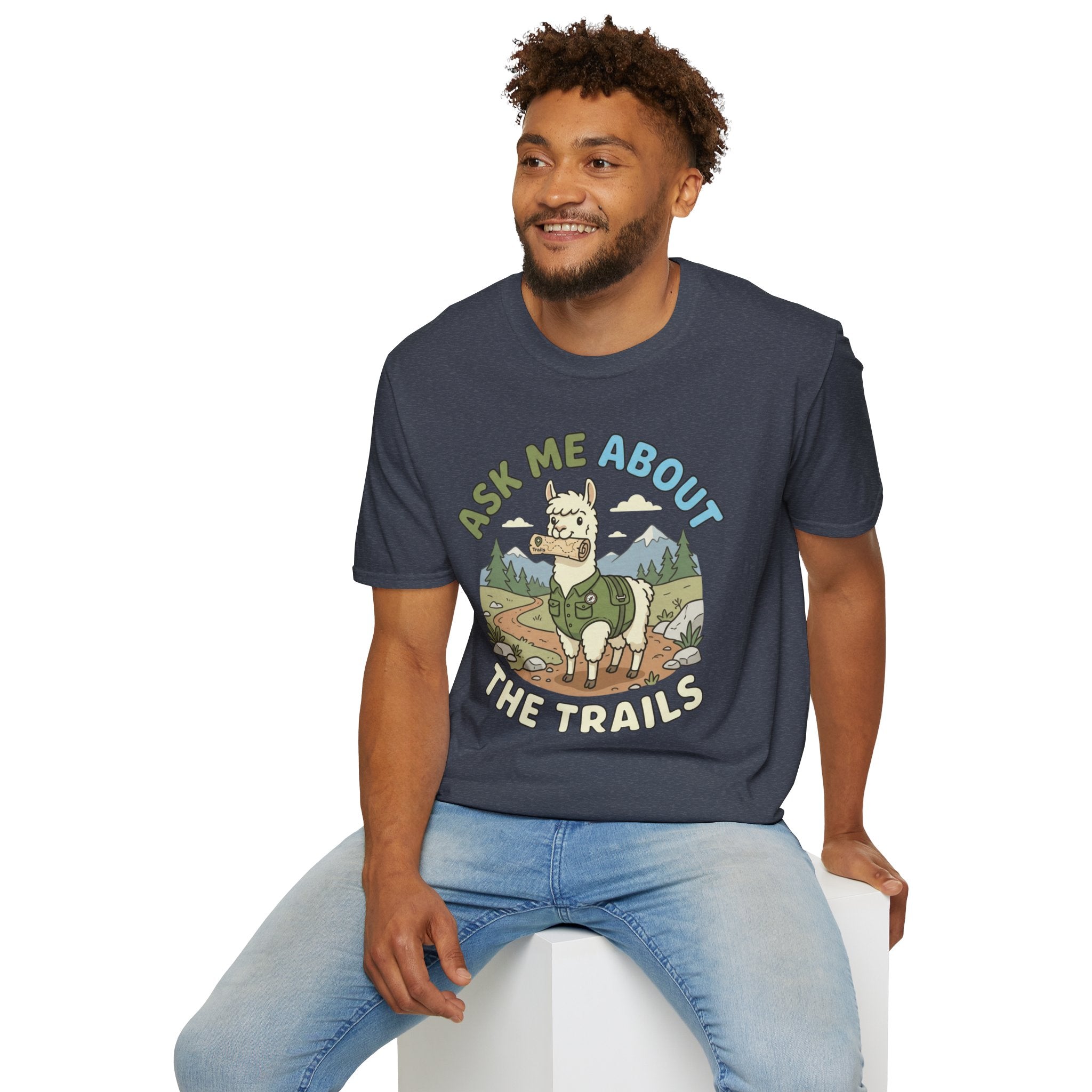 Ask Me About The Trails Alpaca T-Shirt